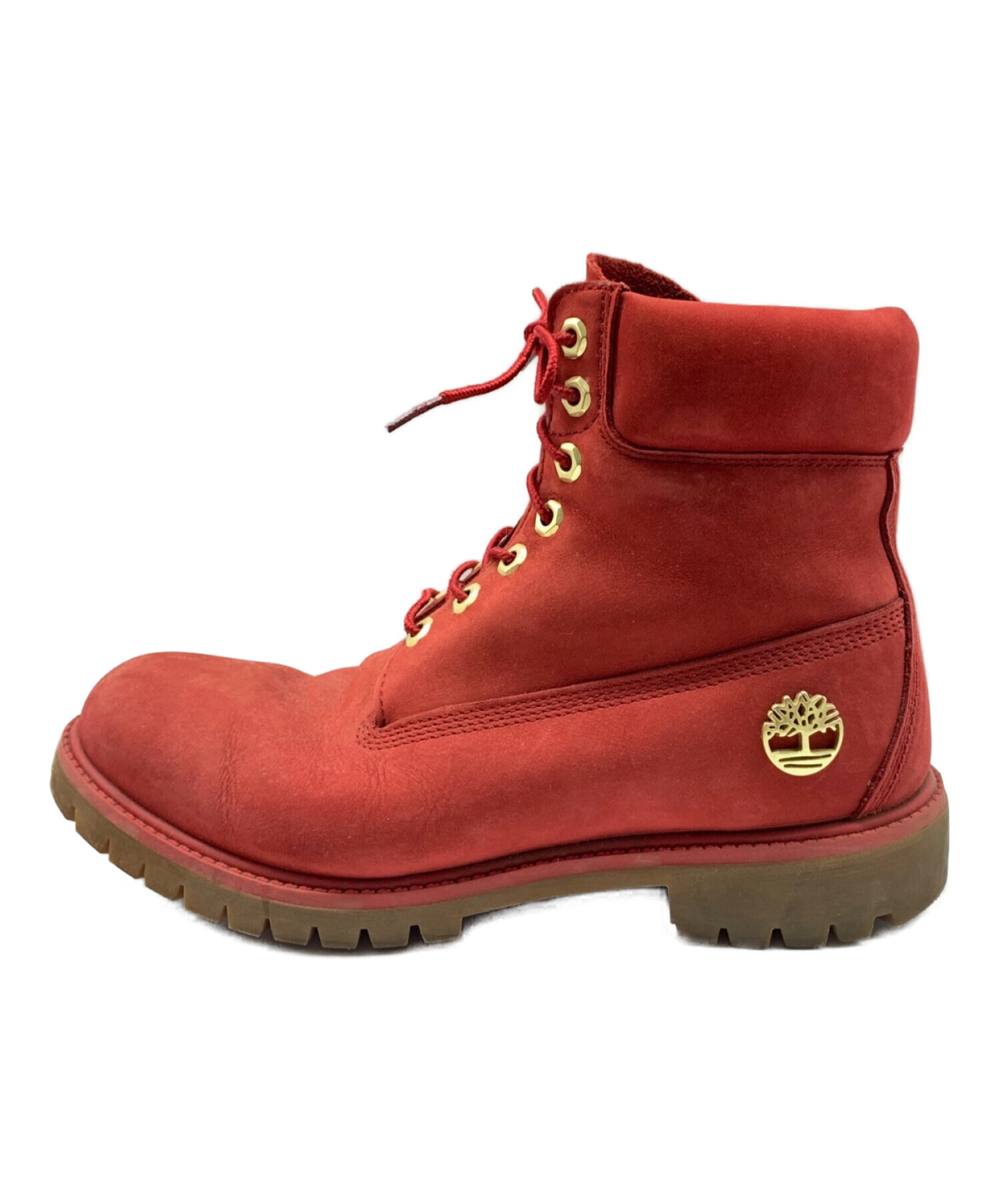 中古・古着通販】Timberland (ティンバーランド) 6インチブーツ レッド