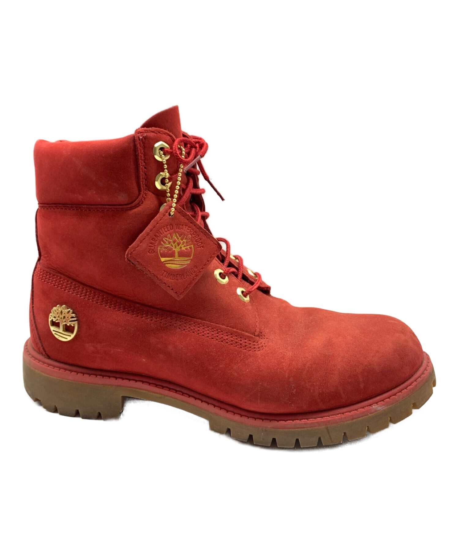 中古・古着通販】Timberland (ティンバーランド) 6インチブーツ レッド