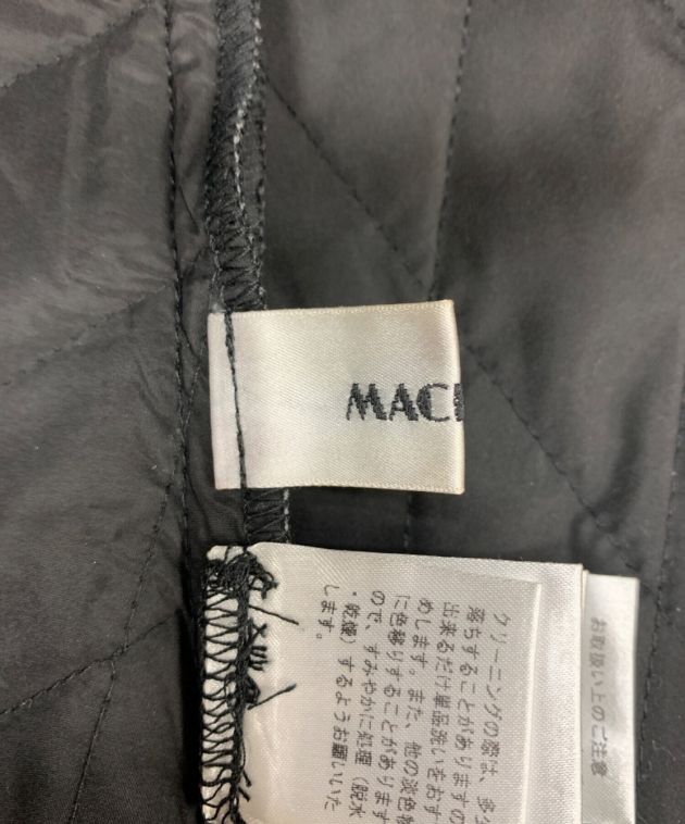 中古・古着通販】machatt (マチャット) キルティングスカート ブラック ...