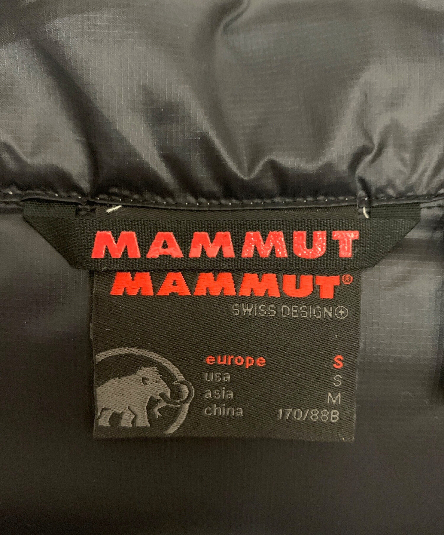 中古・古着通販】MAMMUT (マムート) ダウンジャケット グレー サイズ:M