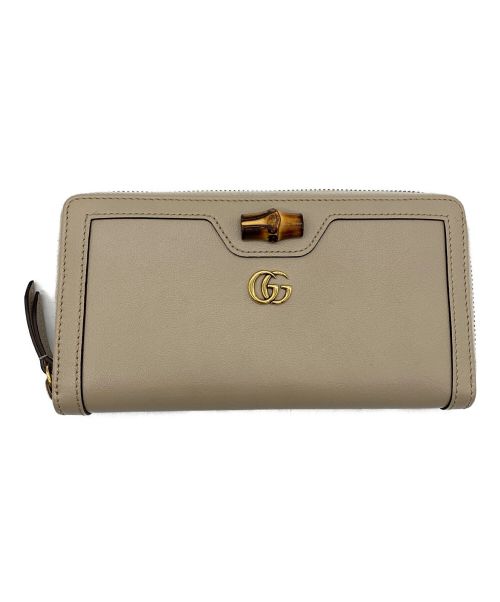 中古・古着通販】GUCCI (グッチ) バンブー ダイアナ ジップラウンドウォレット｜ブランド・古着通販 トレファク公式【TREFAC  FASHION】スマホサイト