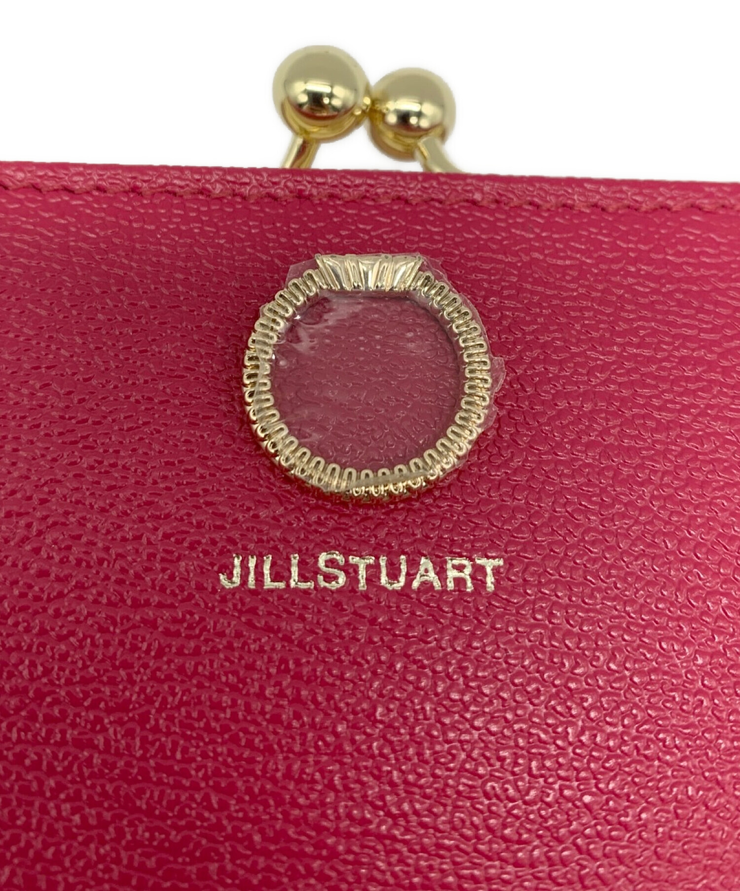 JILL STUART (ジルスチュアート) がま口財布 ショッキングピンク 未使用品