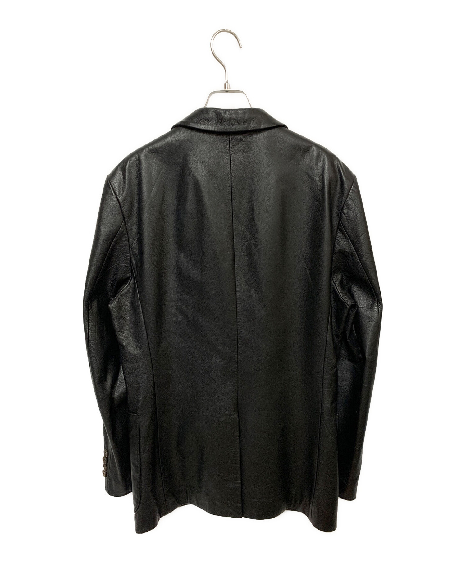 TAKEO KIKUCHI (タケオキクチ) レザージャケット ブラック サイズ:2