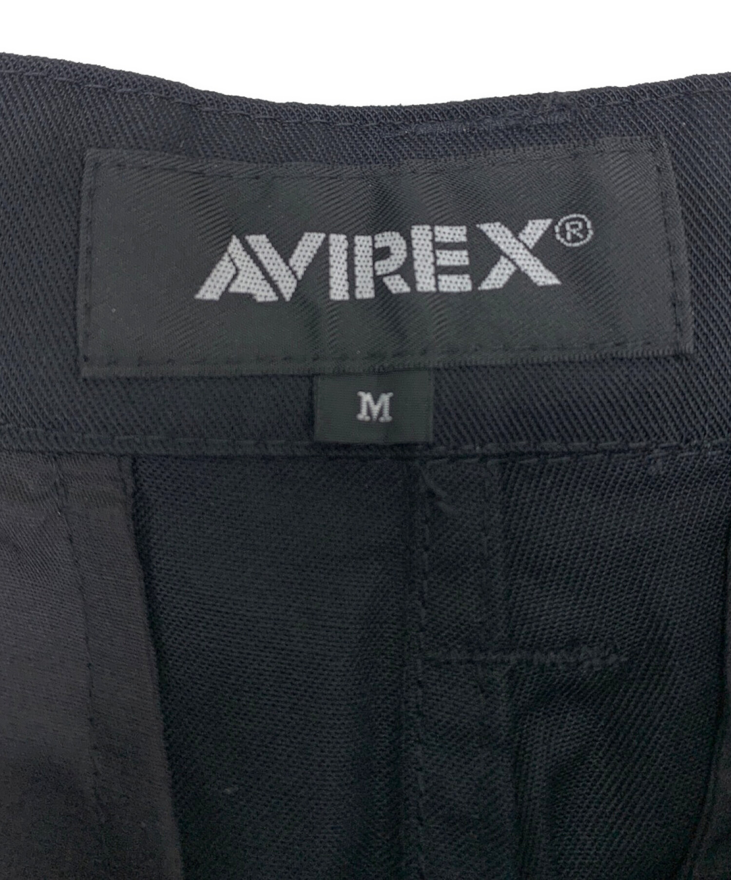 中古・古着通販】AVIREX (アヴィレックス) カーゴパンツ ブラック