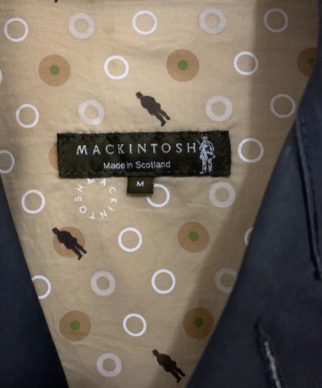 MACKINTOSH SCOTLAND (マッキントッシュスコットランド) トレンチコート ブラック サイズ:M