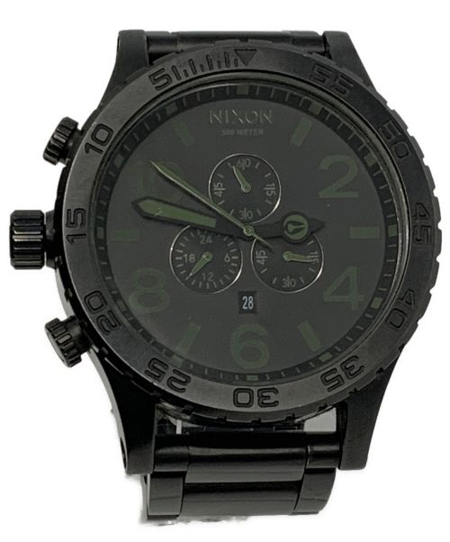 【中古・古着通販】NIXON (ニクソン) クロノグラフ腕時計 ブラック｜ブランド・古着通販 トレファク公式【TREFAC FASHION】スマホサイト