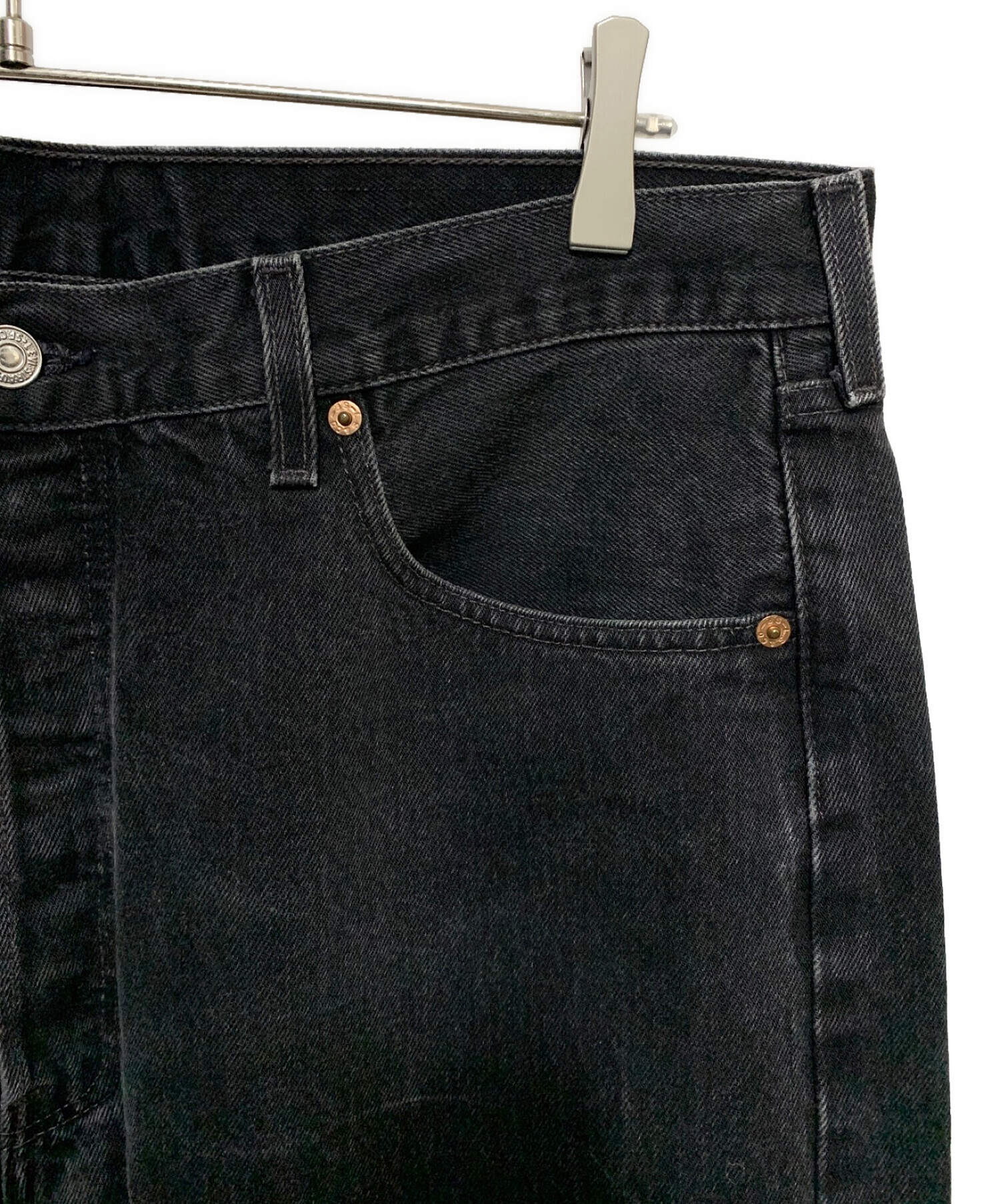 中古・古着通販】LEVI'S (リーバイス) 501デニムパンツ ブラック