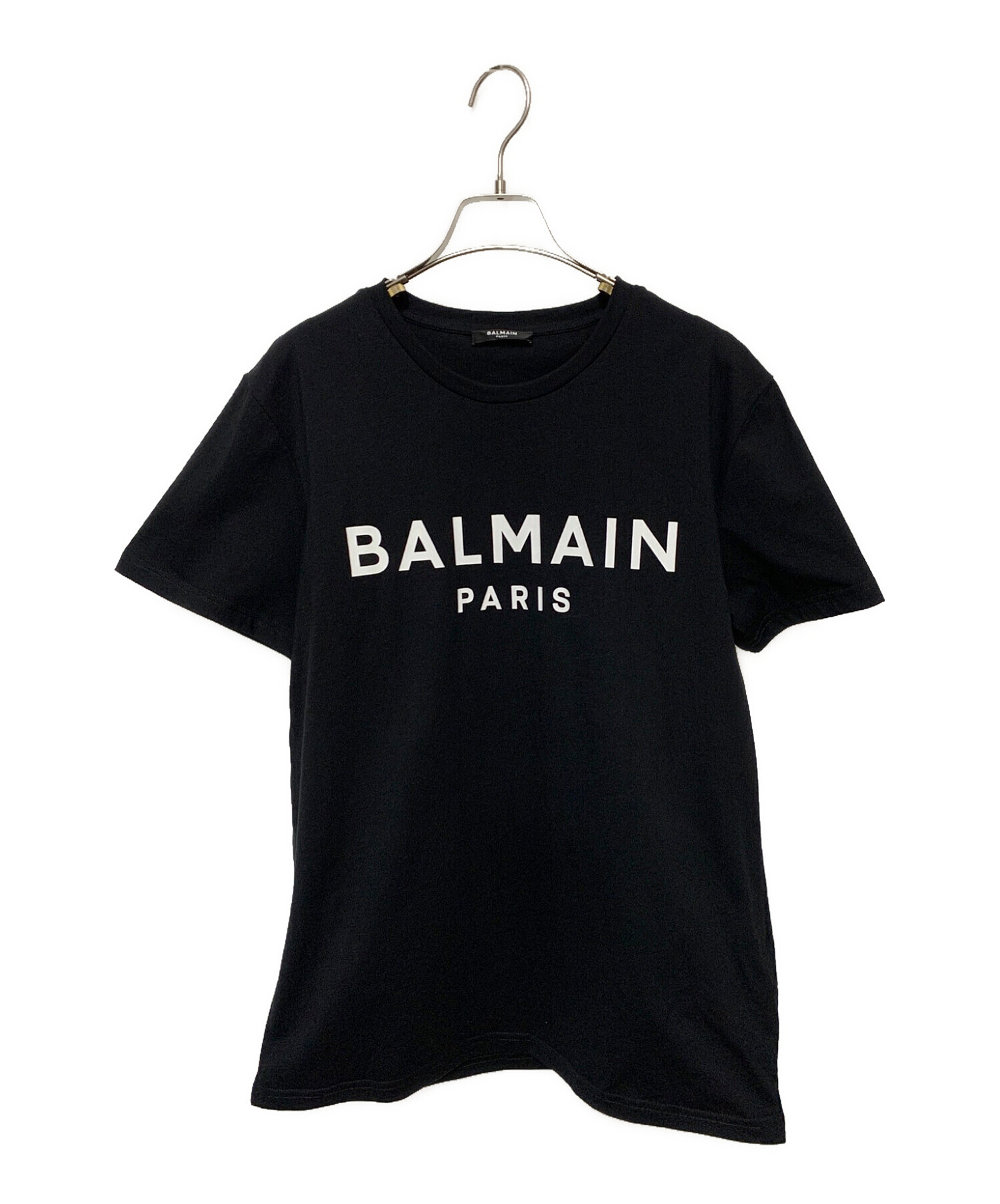 中古・古着通販】BALMAIN (バルマン) Tシャツ ブラック サイズ:M ...