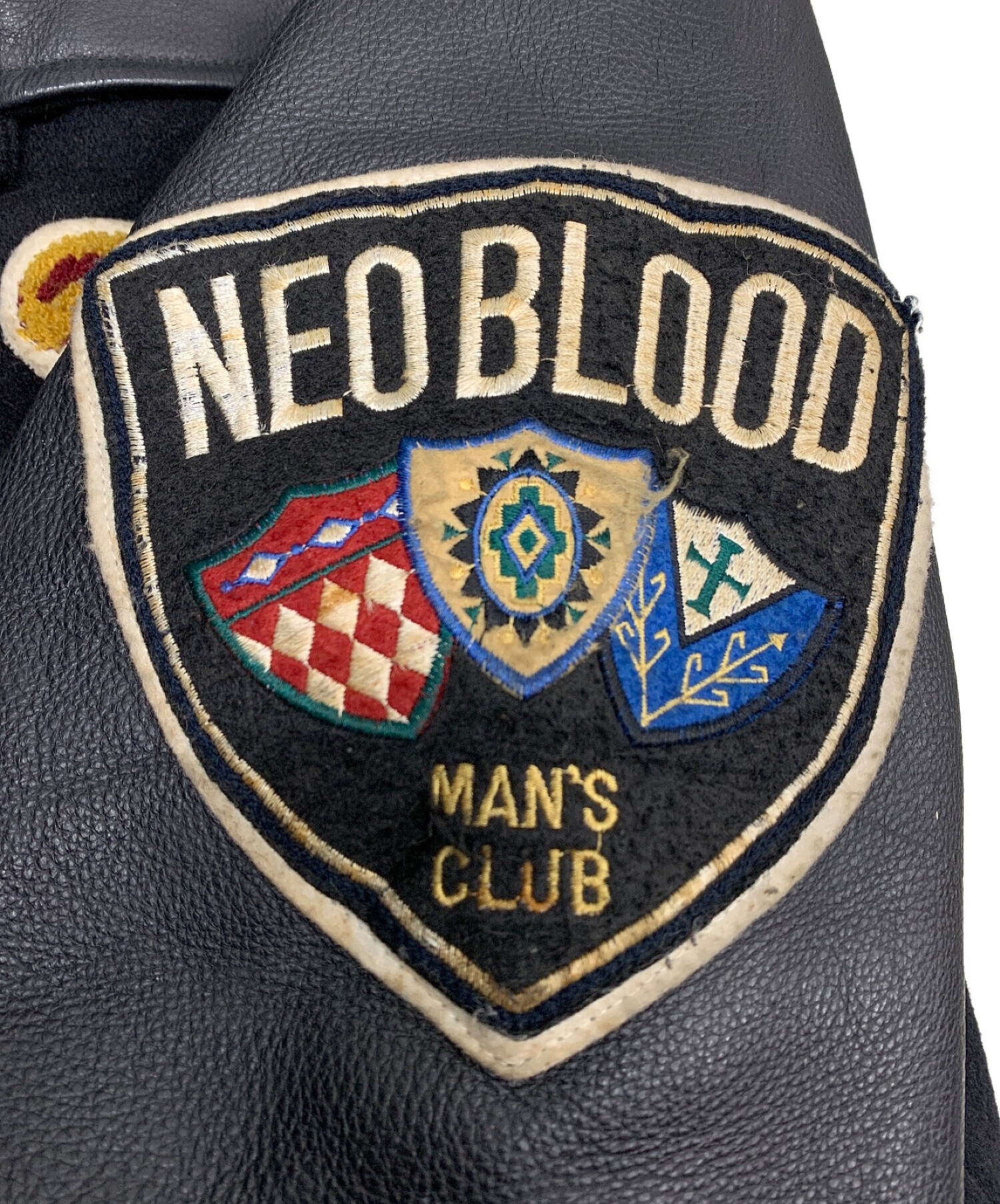 中古・古着通販】NEO BLOOD (ネオブラッド) スタジャン ブラック サイズ:F｜ブランド・古着通販 トレファク公式【TREFAC  FASHION】スマホサイト