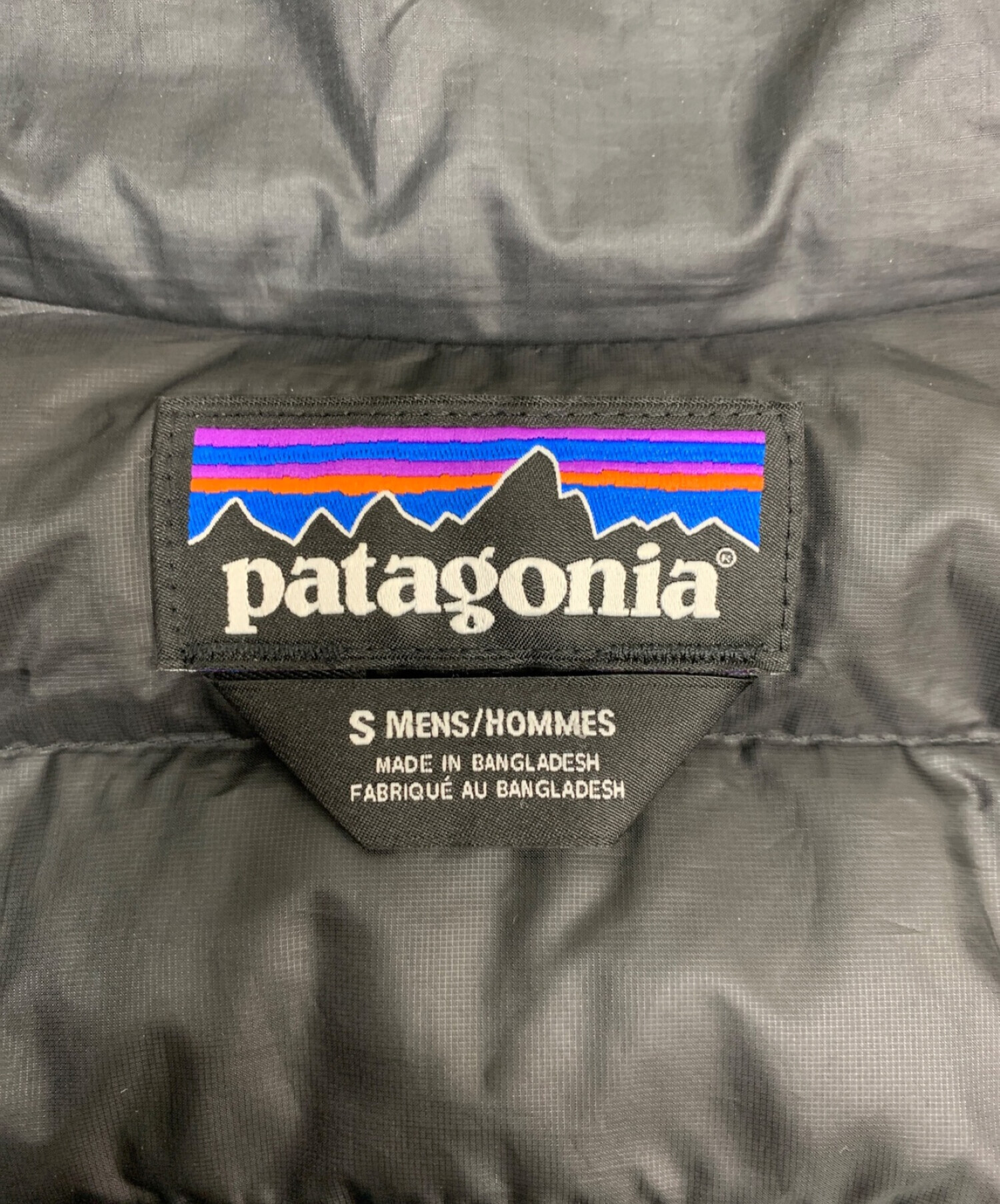 中古・古着通販】Patagonia (パタゴニア) ダウンセーター ブラック