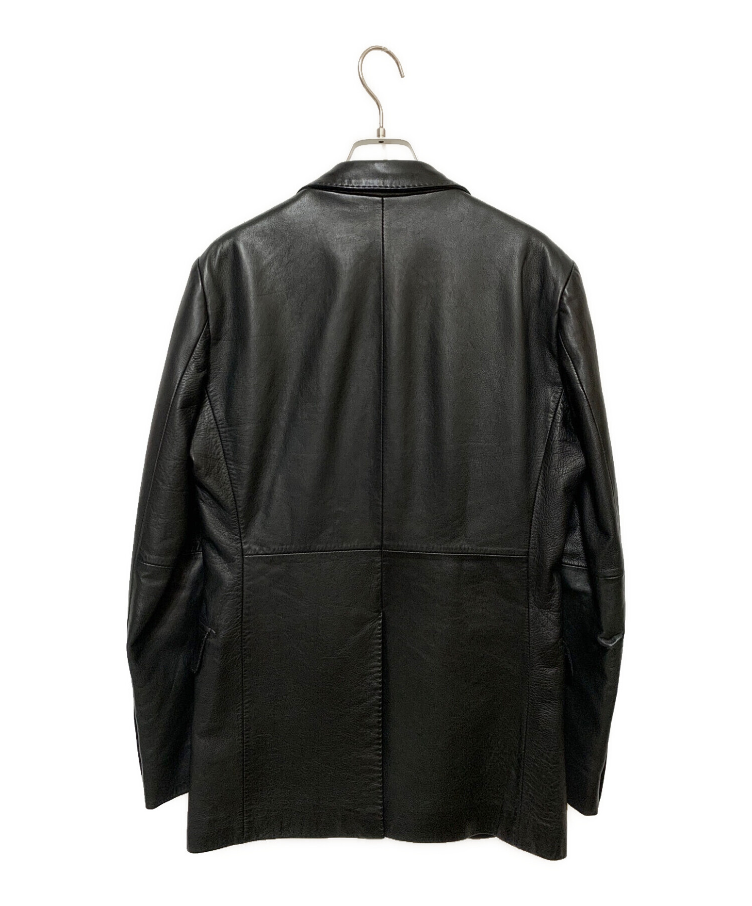 UNITED ARROWS (ユナイテッドアローズ) レザージャケット ブラック サイズ:44