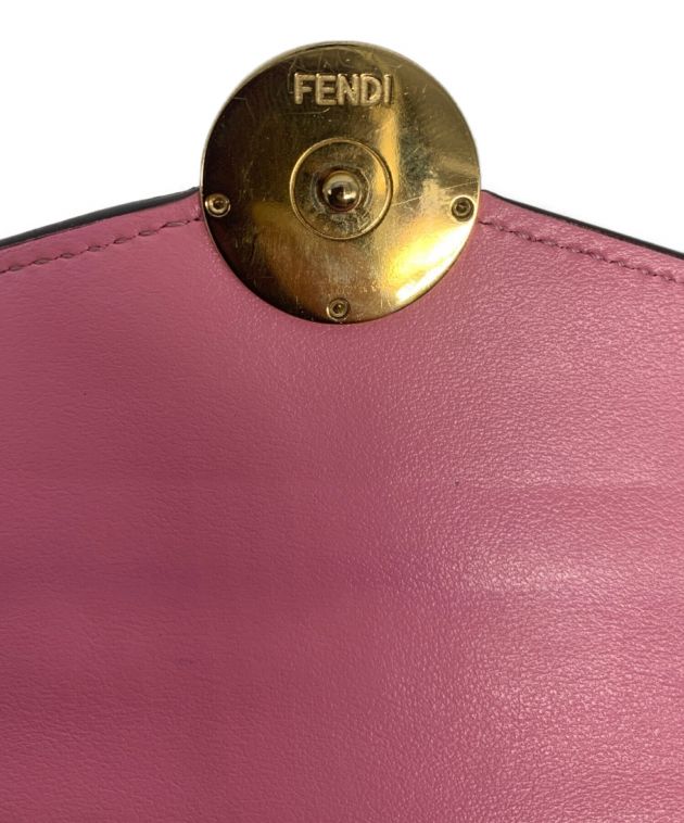 中古・古着通販】FENDI (フェンディ) 長財布 ピンクベージュ｜ブランド 