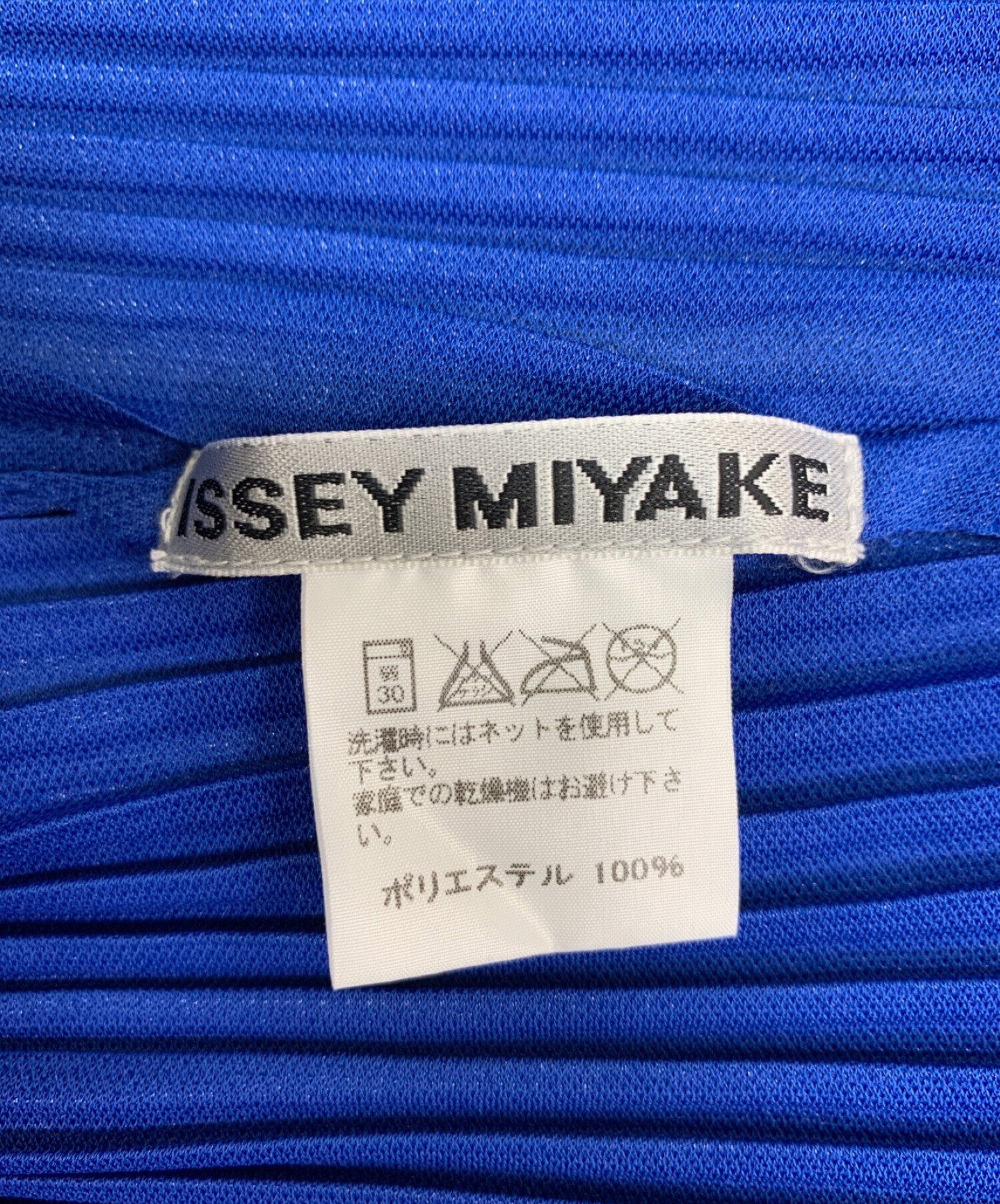 中古・古着通販】ISSEY MIYAKE (イッセイミヤケ) プリーツプルオーバー