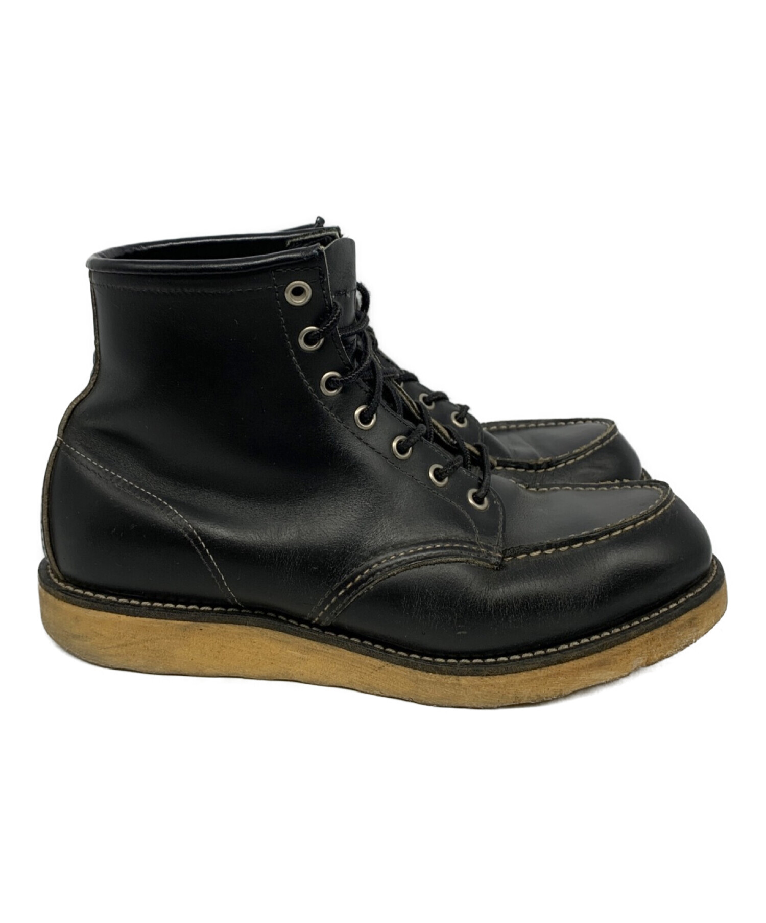 中古・古着通販】RED WING (レッドウィング) レースアップブーツ ブラック サイズ:サイズ表記確認とれず｜ブランド・古着通販  トレファク公式【TREFAC FASHION】スマホサイト