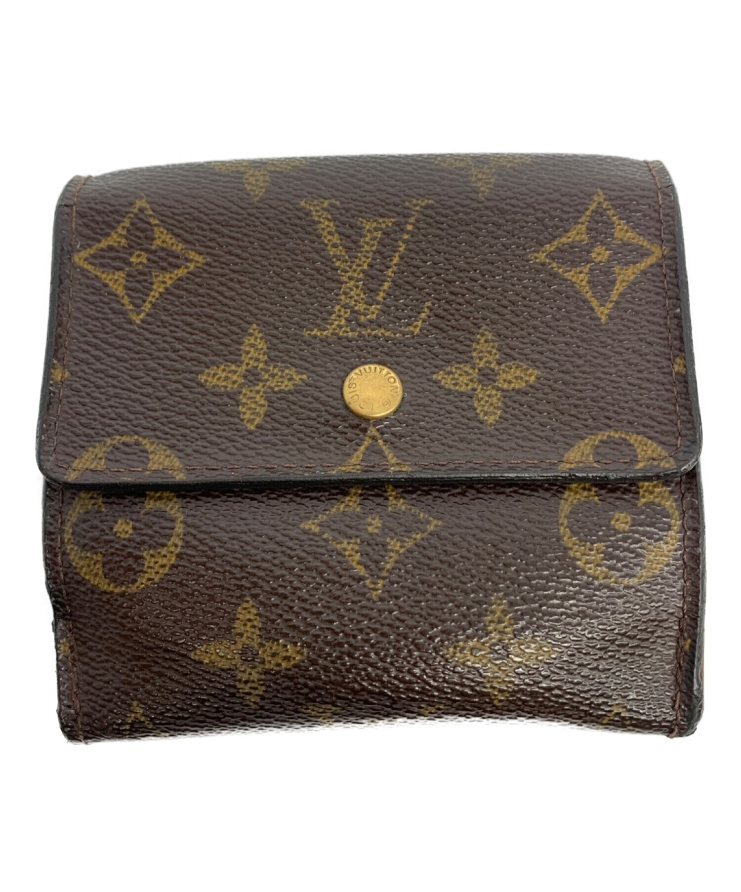 中古・古着通販】LOUIS VUITTON (ルイ ヴィトン) 3つ折り財布 ブラウン｜ブランド・古着通販 トレファク公式【TREFAC  FASHION】スマホサイト