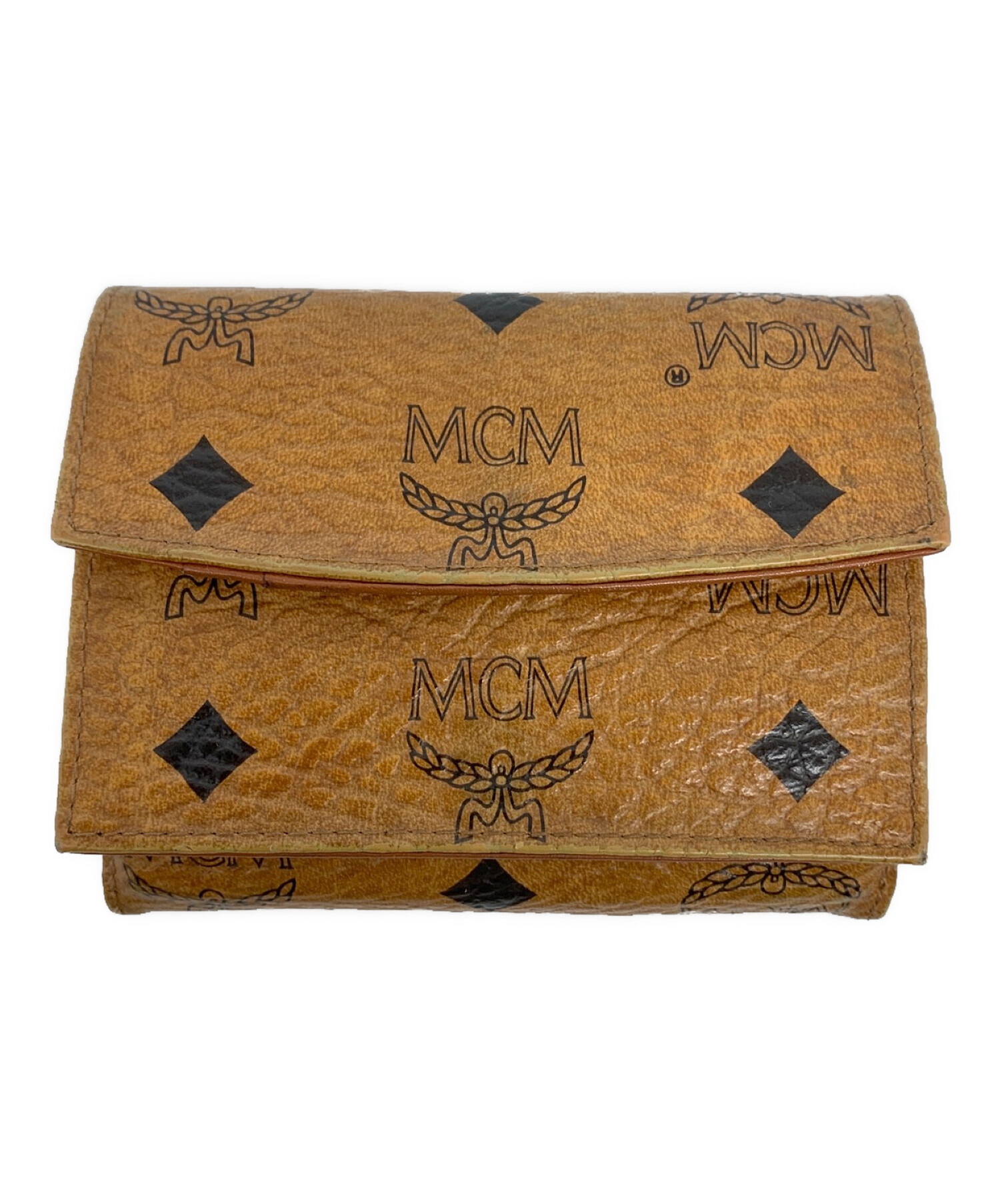 中古・古着通販】MCM (エムシーエム) 3つ折り財布 ブラウン｜ブランド・古着通販 トレファク公式【TREFAC FASHION】スマホサイト