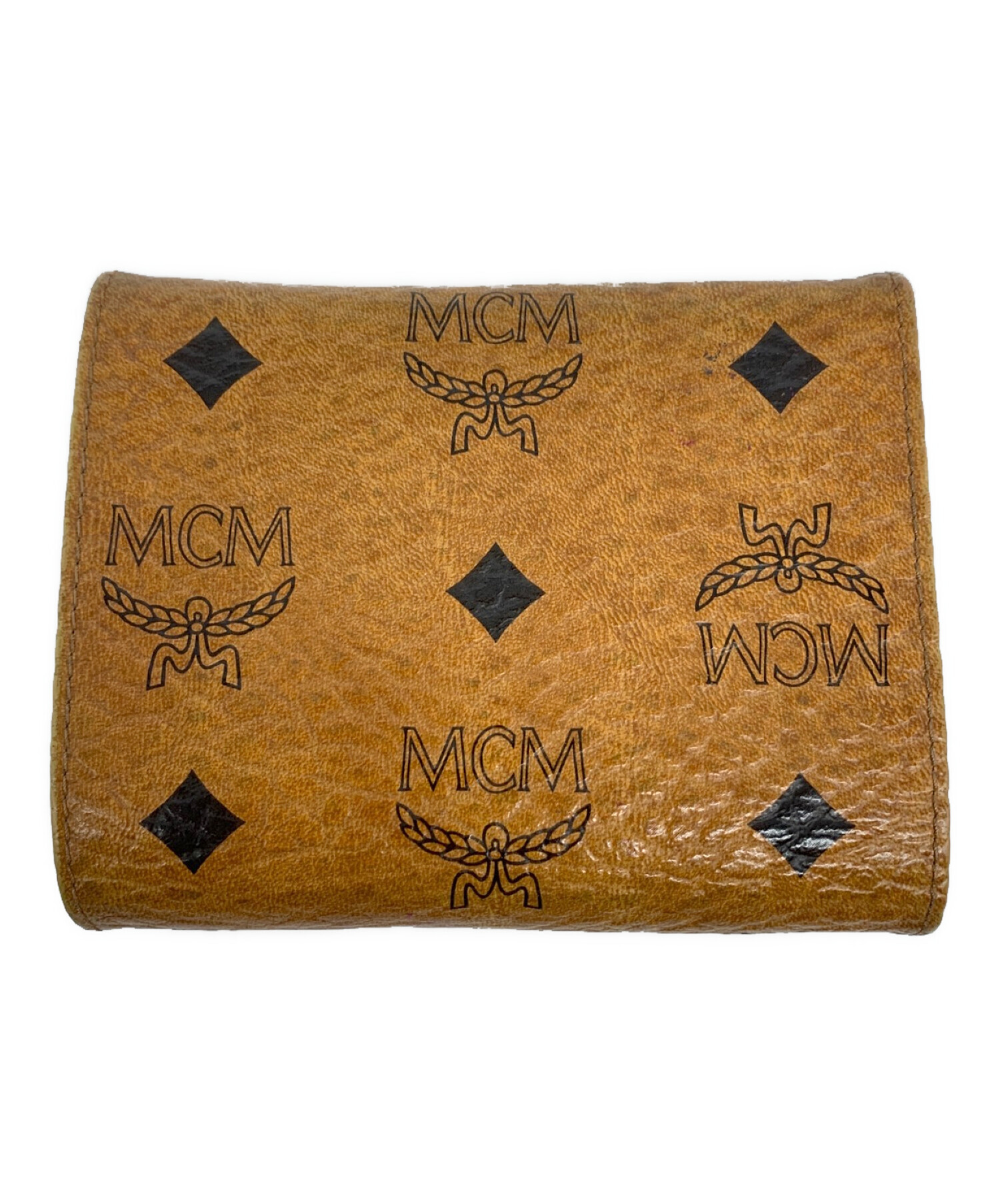 中古・古着通販】MCM (エムシーエム) 3つ折り財布 ブラウン｜ブランド ...