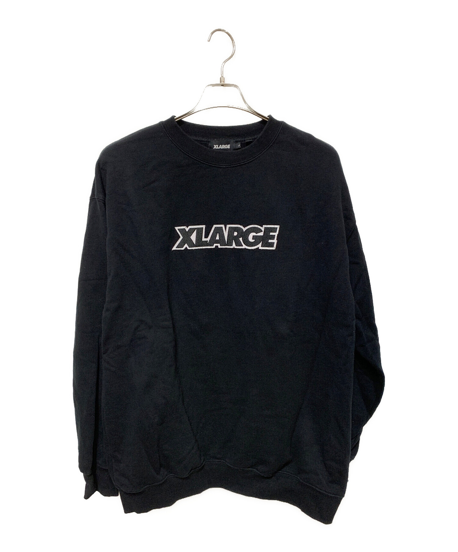 中古・古着通販】X-LARGE (エクストララージ) スウェット ブラック サイズ:L｜ブランド・古着通販 トレファク公式【TREFAC  FASHION】スマホサイト