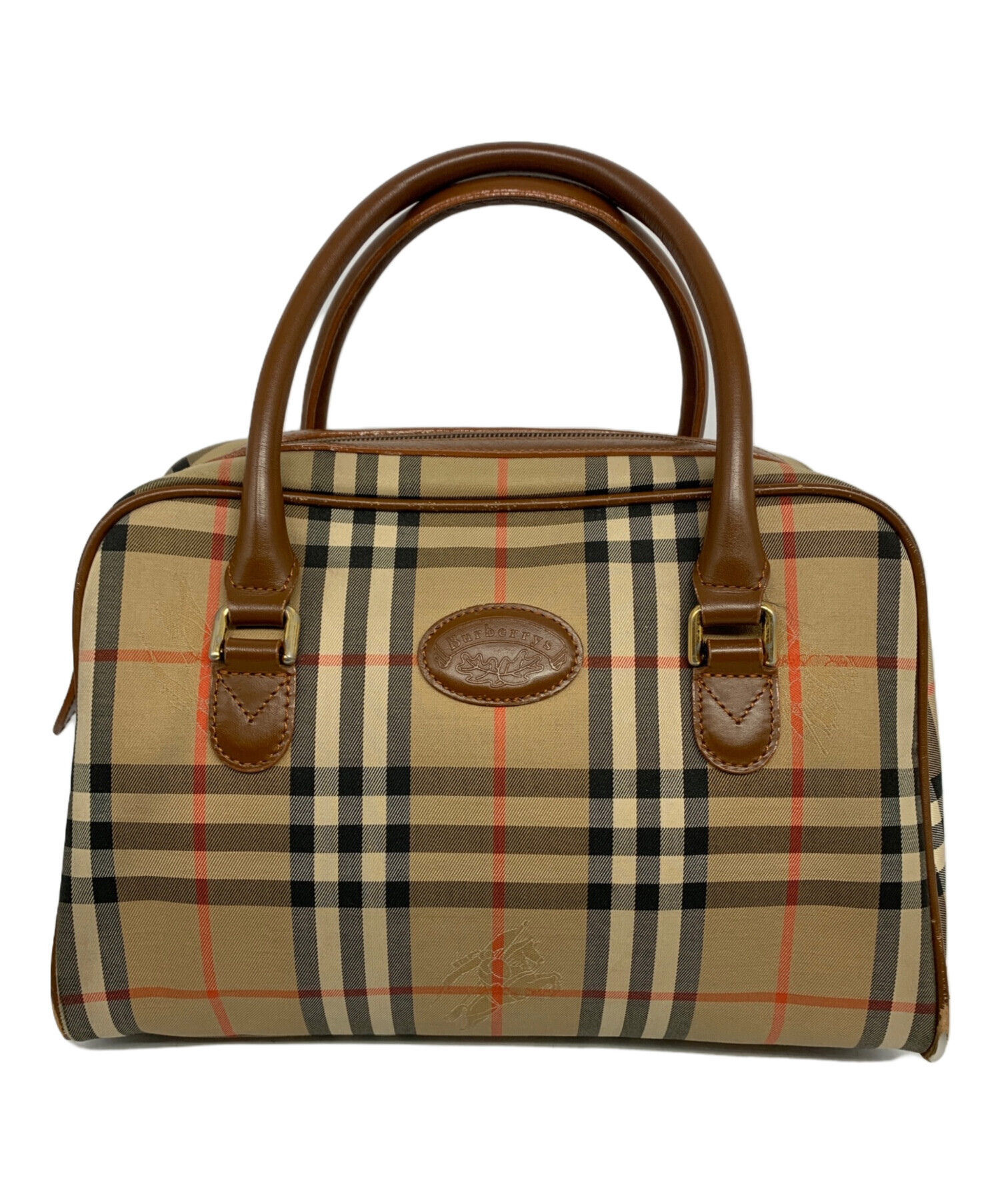 中古・古着通販】Burberry's (バーバリーズ) ミニボストンバッグ ベージュ｜ブランド・古着通販 トレファク公式【TREFAC  FASHION】スマホサイト