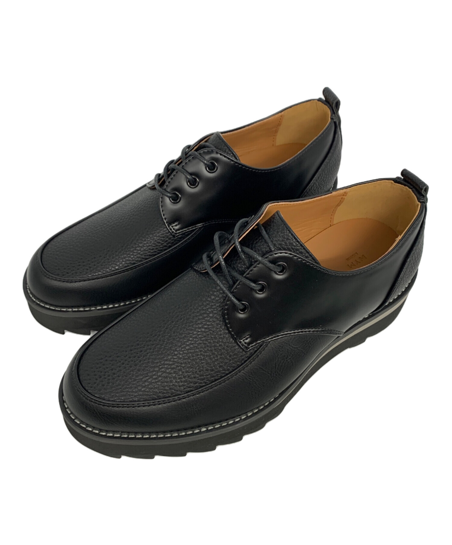 WYM LIDNM (ウィム バイ リドム) SHARK SOLE COMBINATION SHOES ブラック サイズ:M