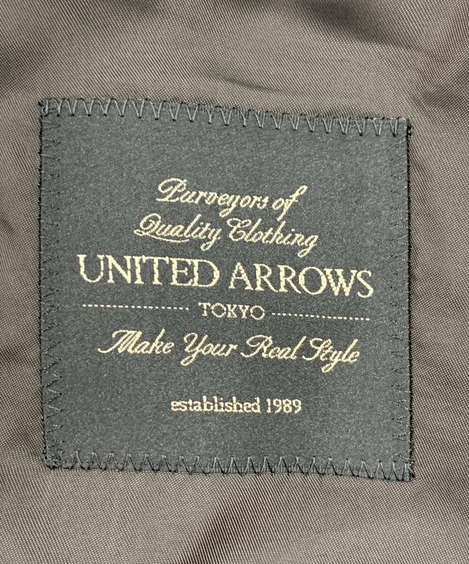 中古・古着通販】UNITED ARROWS (ユナイテッドアローズ) カシミヤ混テーラードジャケット ブラウン サイズ:48｜ブランド・古着通販  トレファク公式【TREFAC FASHION】スマホサイト