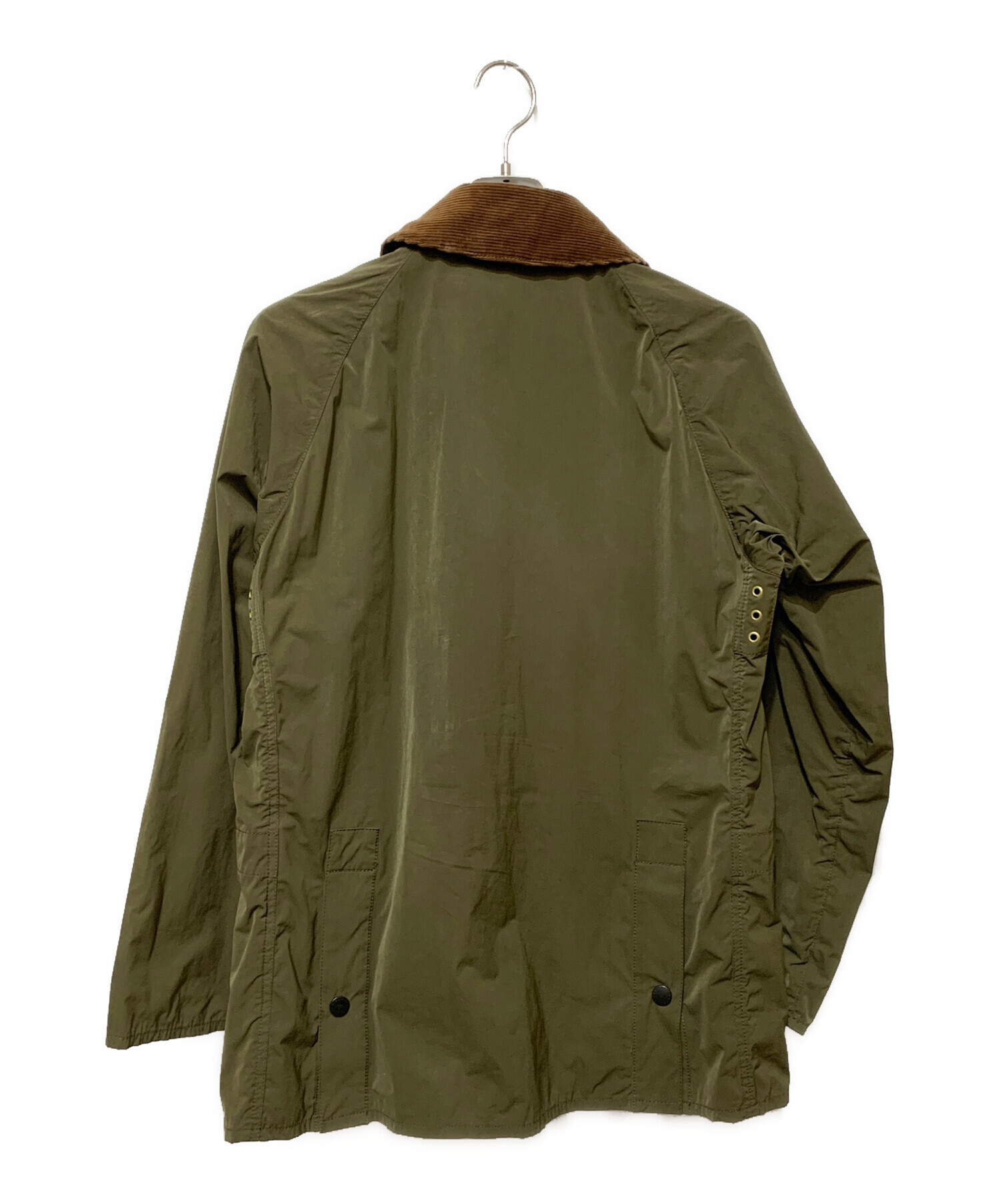 中古・古着通販】BARBOUR SOUTH SHIELDS (バブアーサウスシールド) 衿コーデュロイナイロンジャケット オリーブ  サイズ:L｜ブランド・古着通販 トレファク公式【TREFAC FASHION】スマホサイト