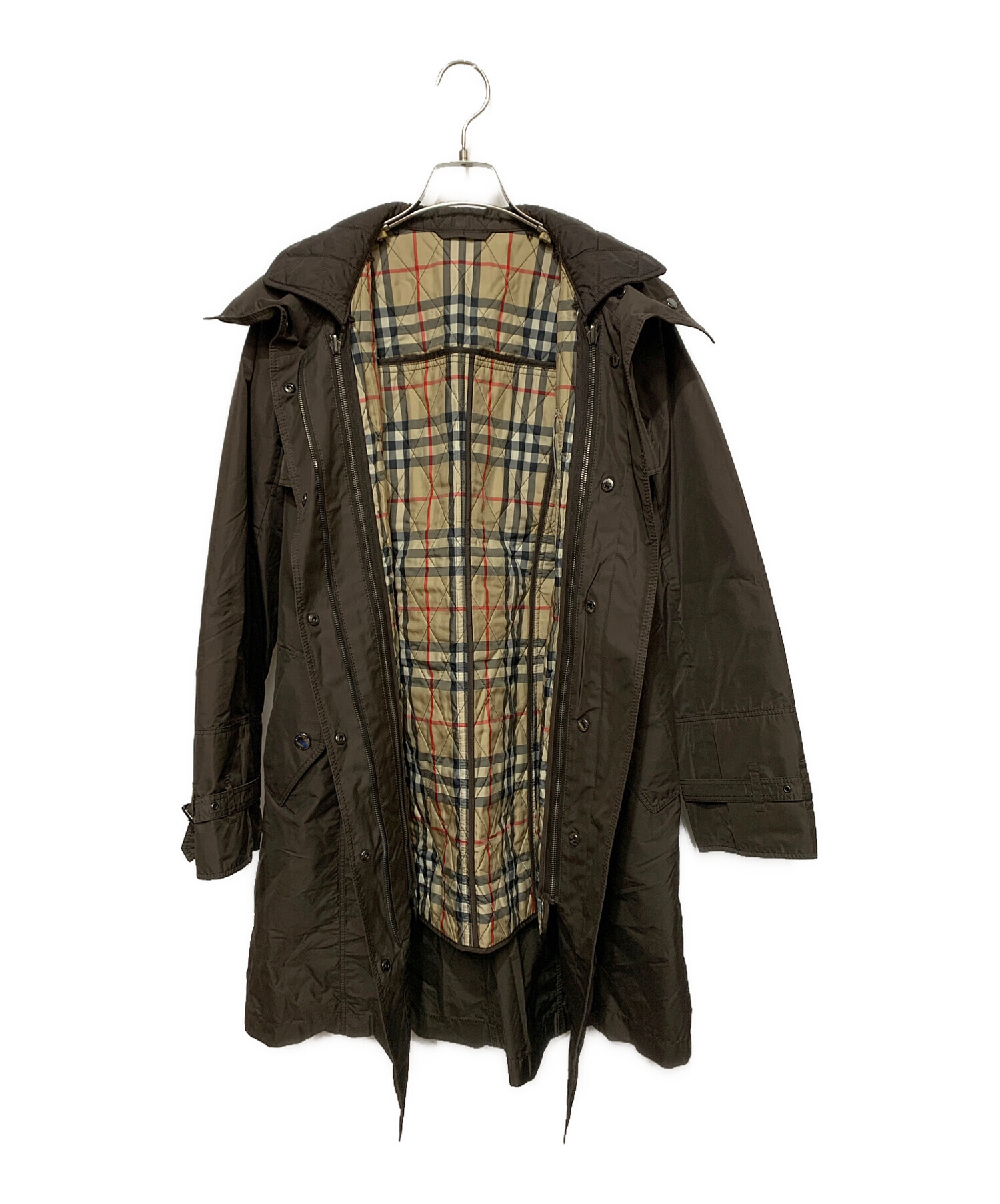 中古・古着通販】BURBERRY LONDON (バーバリーロンドン) ライナー付きトレンチコート ブラウン サイズ:40｜ブランド・古着通販  トレファク公式【TREFAC FASHION】スマホサイト