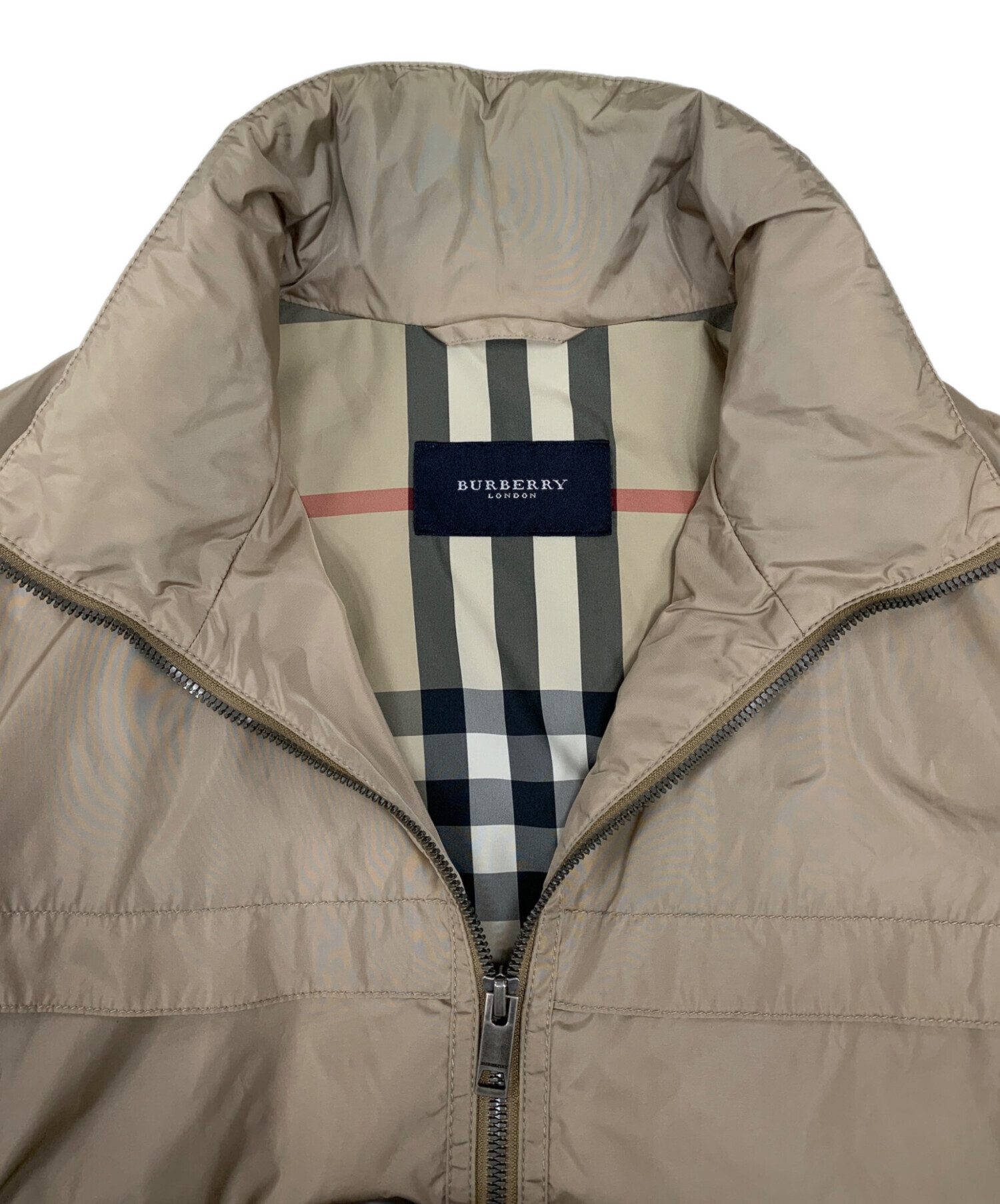 中古・古着通販】BURBERRY LONDON (バーバリーロンドン) ナイロンジャケット ベージュ サイズ:M｜ブランド・古着通販  トレファク公式【TREFAC FASHION】スマホサイト