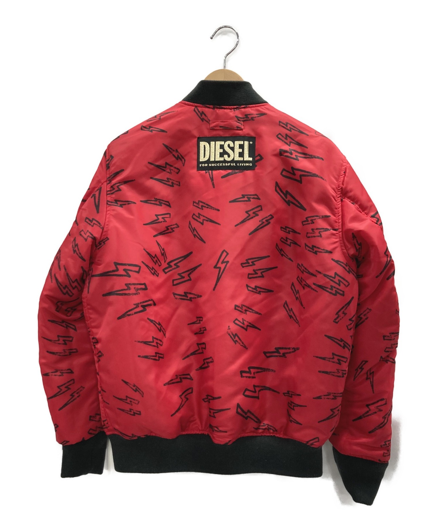 DIESEL (ディーゼル) リバーシブルジャケット ブラック サイズ:XS