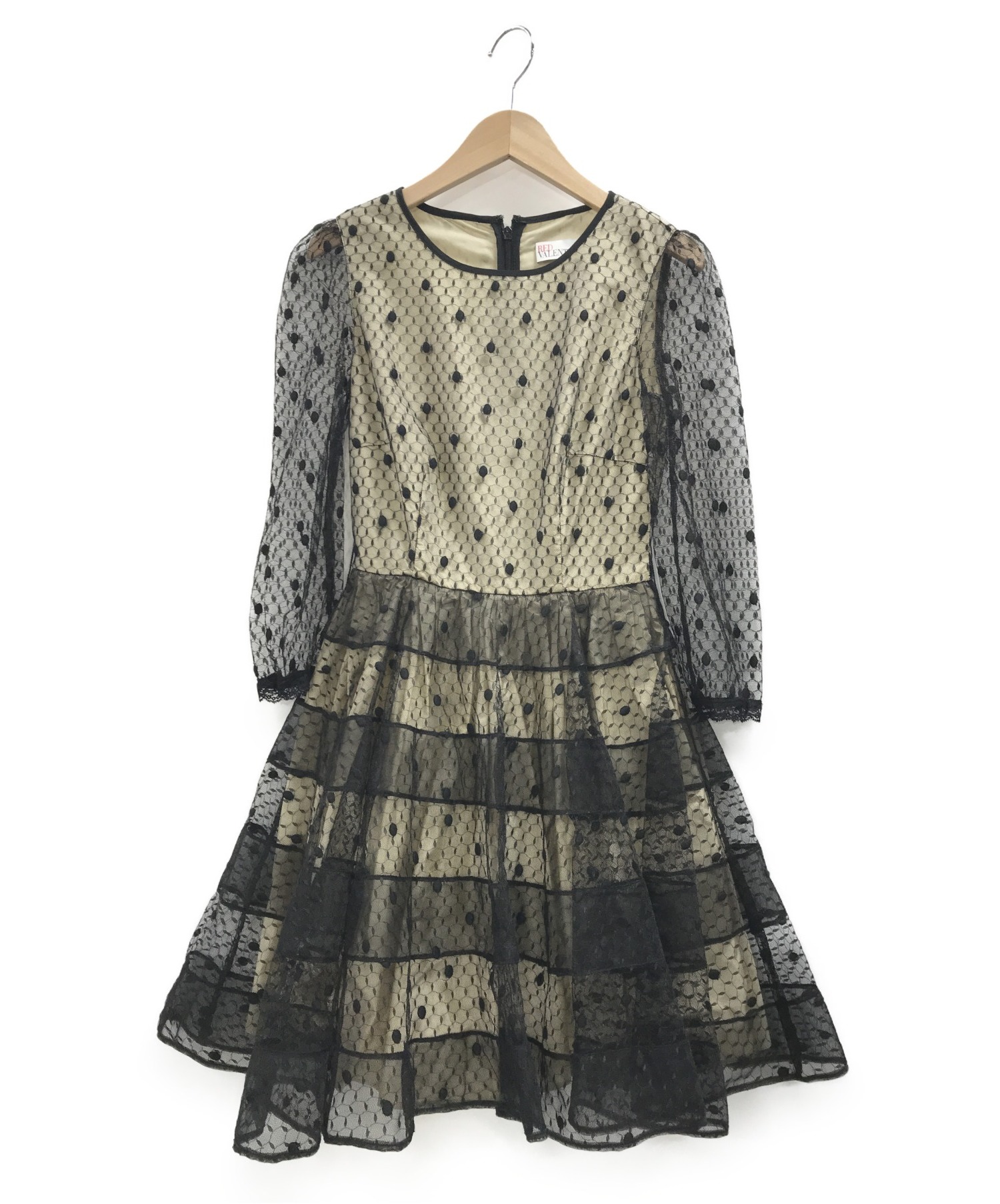 red valentino レッドヴァレンティノ レースワンピース-