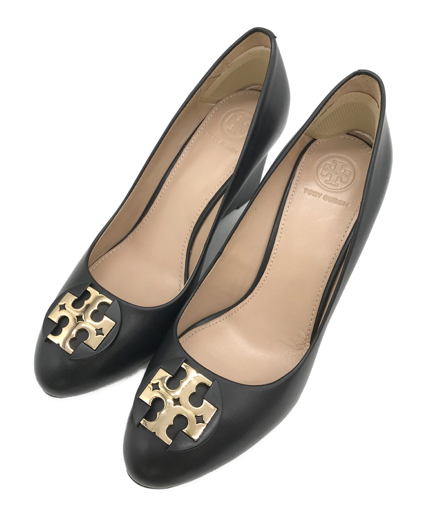 中古・古着通販】TORY BURCH (トリーバーチ) ウェッジソールパンプス