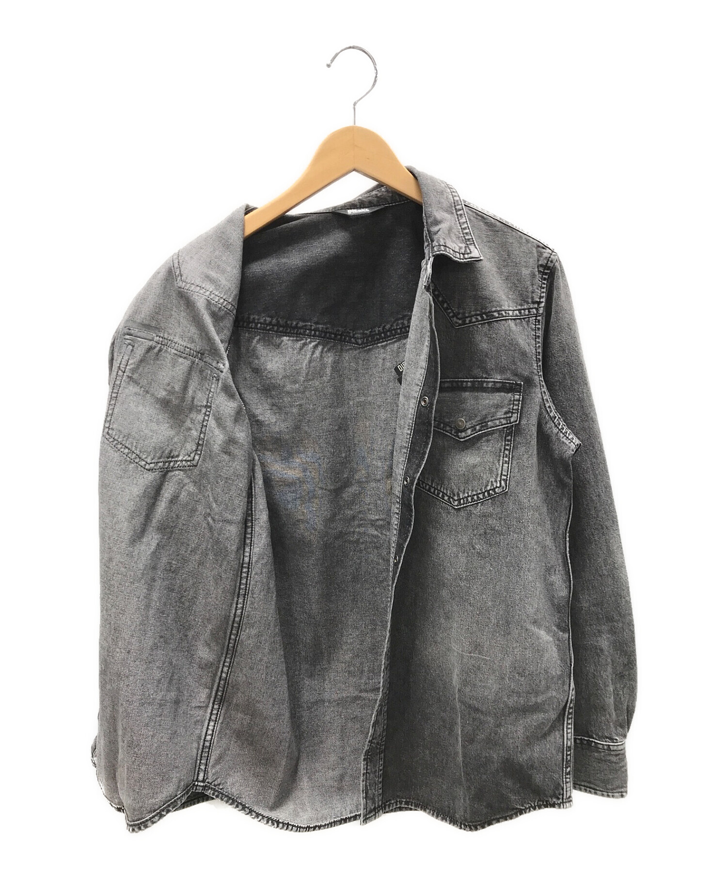 中古・古着通販】DIESEL (ディーゼル) シャツジャケット/デニムシャツ ...