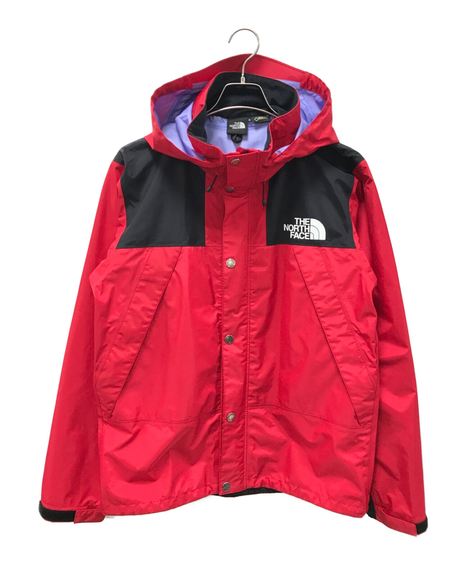 THE NORTH FACE (ザ ノース フェイス) マウンテンレインテックスジャケット/ナイロンジャケット/マウンテンジャケット レッド サイズ:L