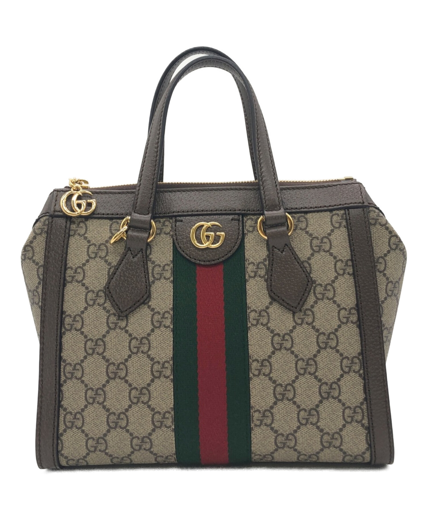 GUCCI (グッチ) 2WAYバッグ ブラウン