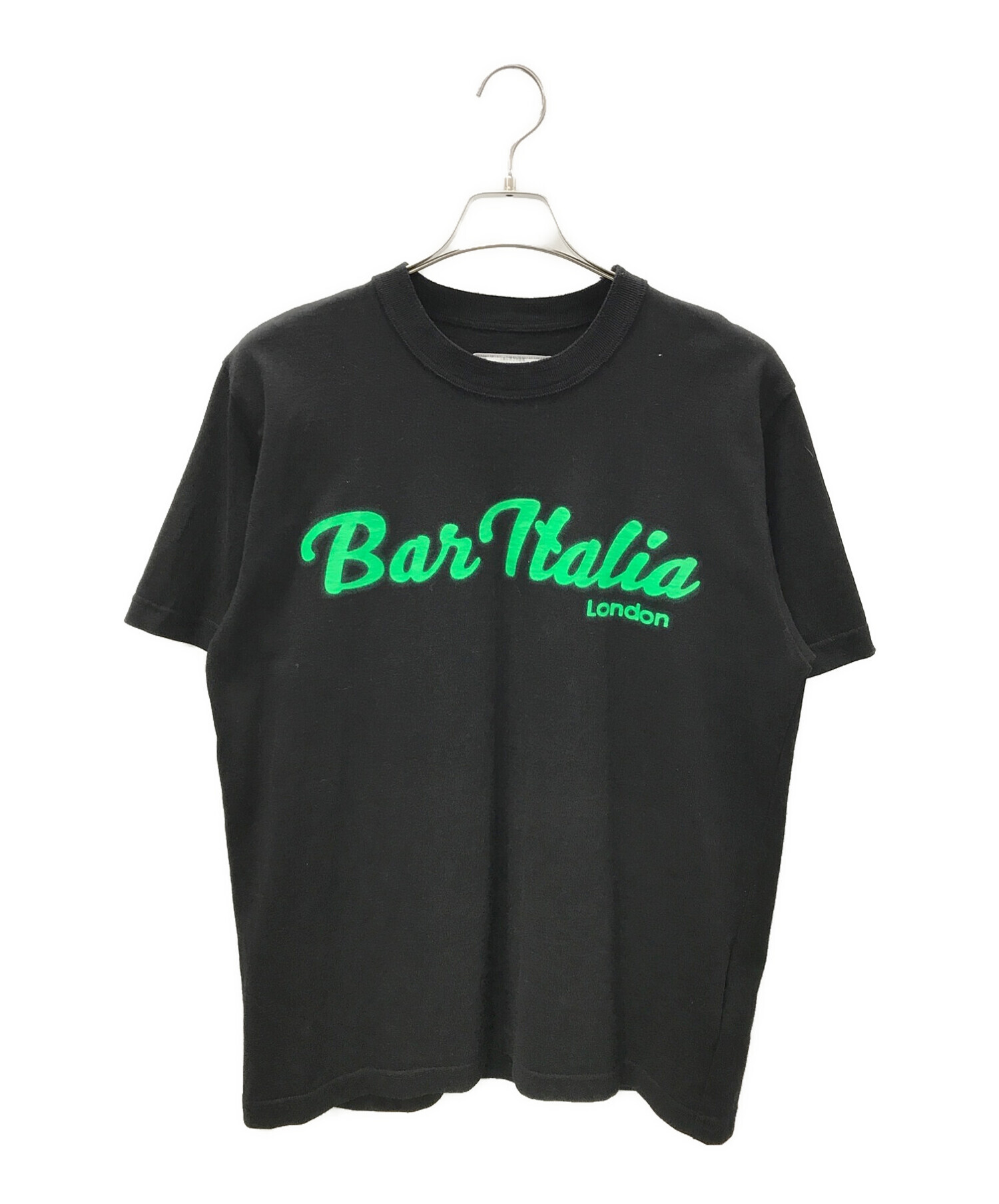 sacai (サカイ) Tシャツ/ BAR ITALIA/バー イタリア ブラック サイズ:3