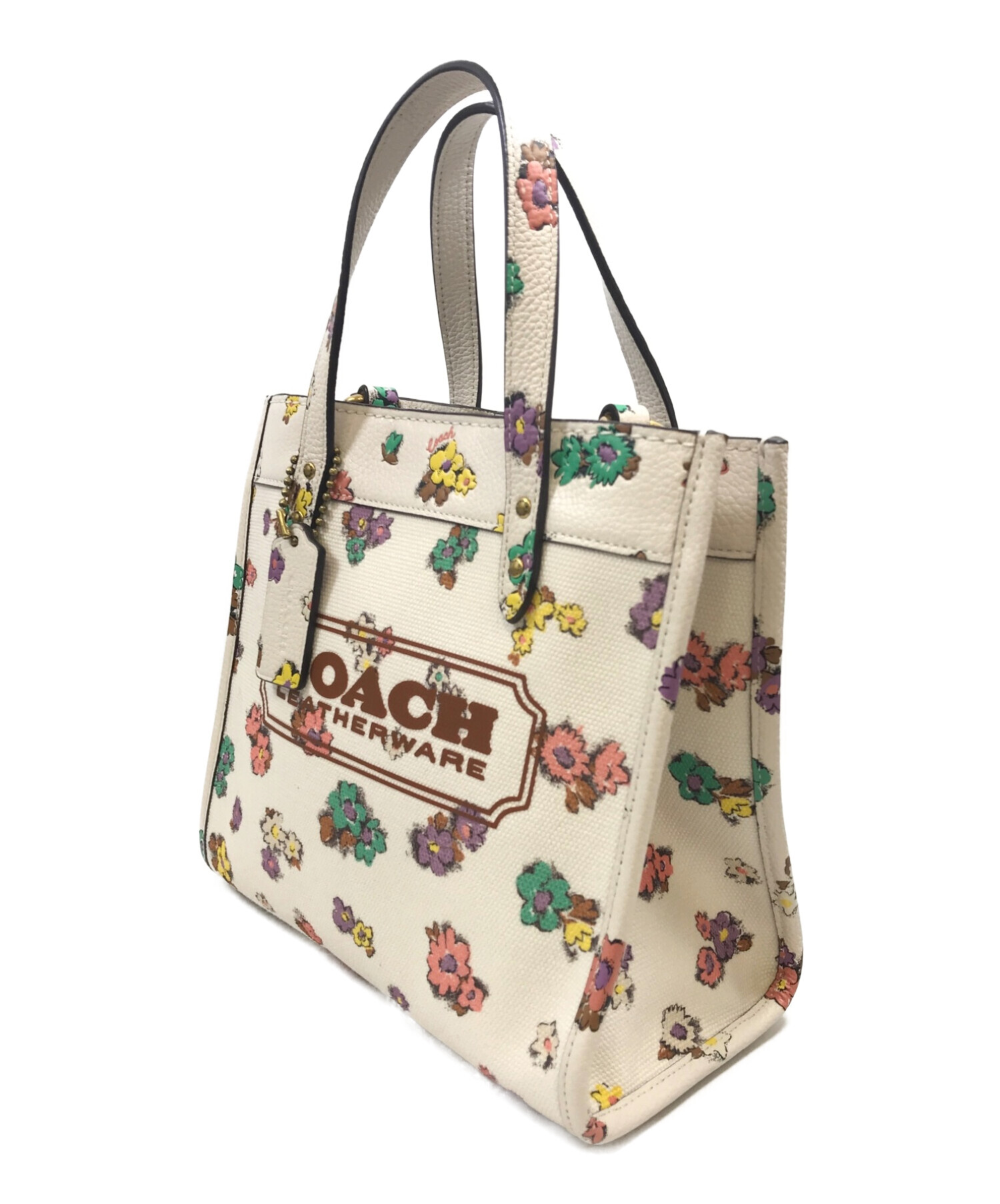 熱い販売 トート トループ COACH コーチ ウィズ 【中古】 マルチカラー