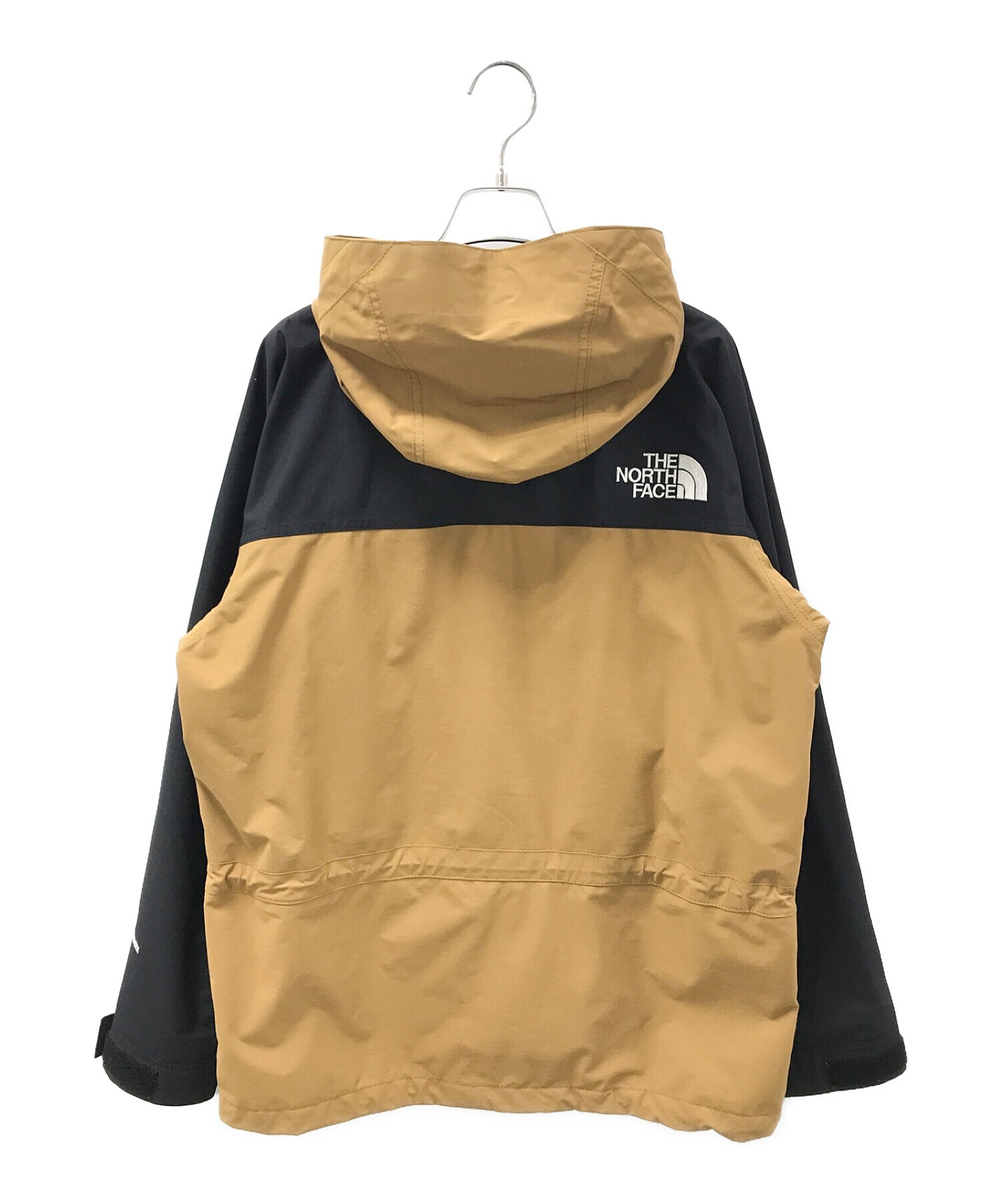 THE NORTH FACE (ザ ノース フェイス) マウンテンライトジャケット/防水ジャケット ブラウン×ブラック サイズ:Ｍ