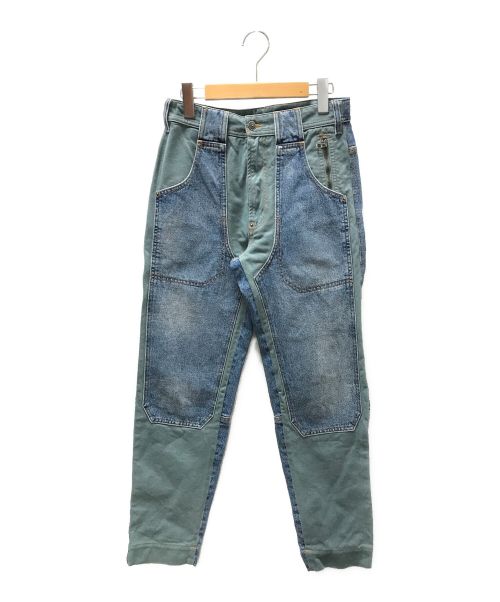 【中古・古着通販】DIESEL (ディーゼル) 切替パッチデニム