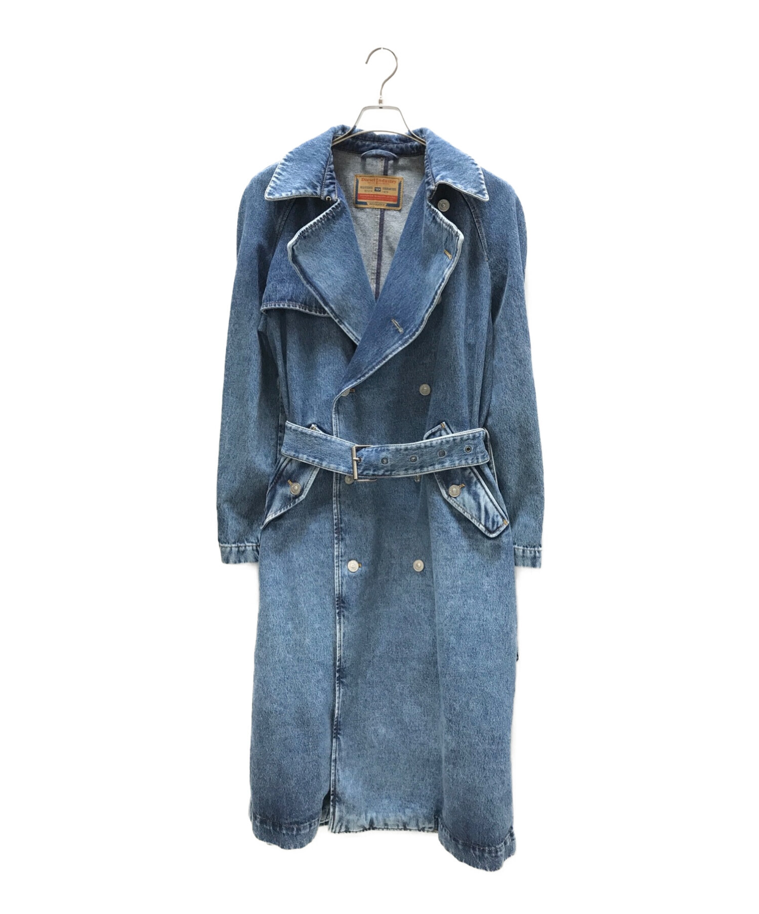 Diesel D-Delirious Double Breasted Trench Coat