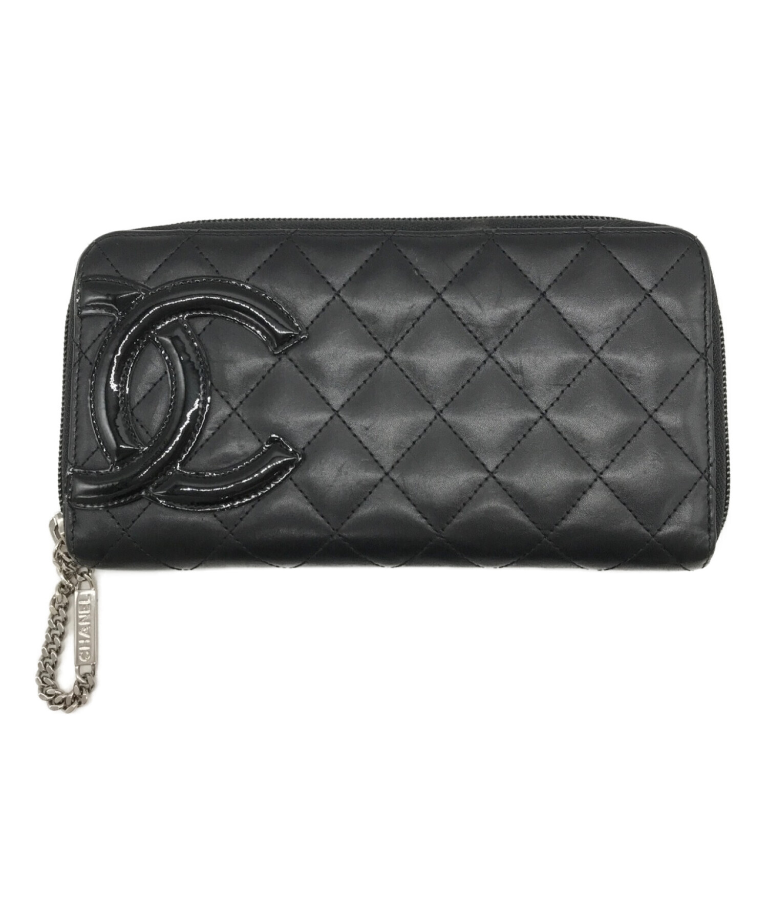 中古・古着通販】CHANEL (シャネル) ラウンドファスナー長財布/ジップ