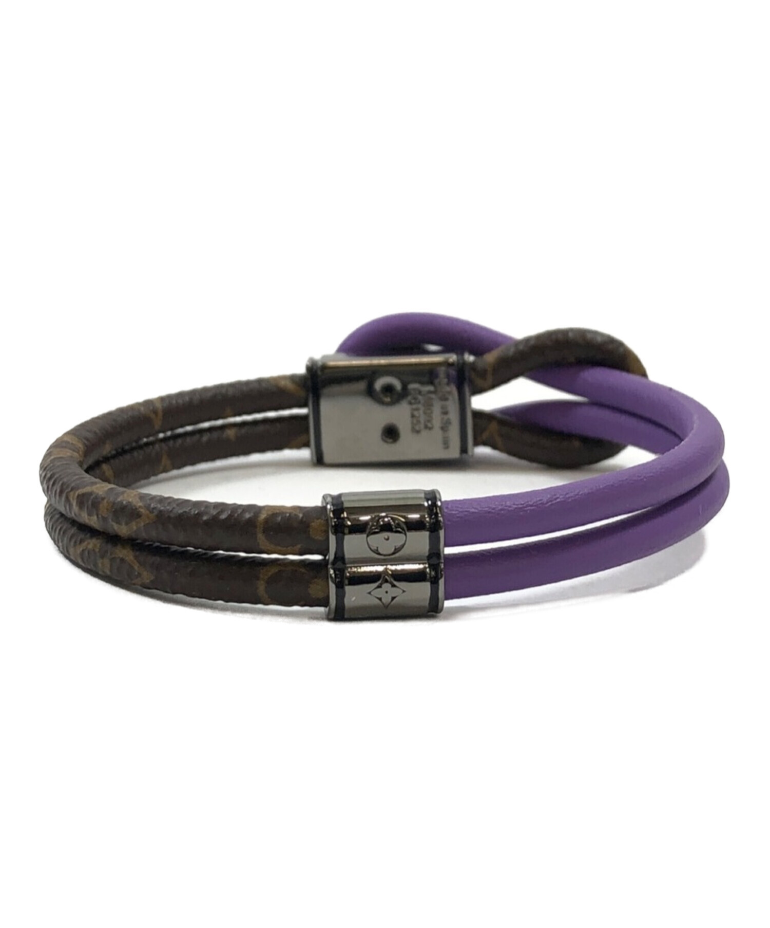 Louis Vuitton M8092D Loop It Bracelet , Purple, 21