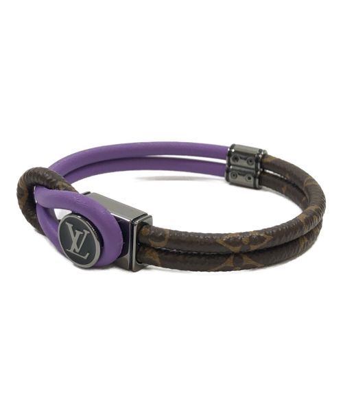 Louis Vuitton M8092D Loop It Bracelet , Purple, 21