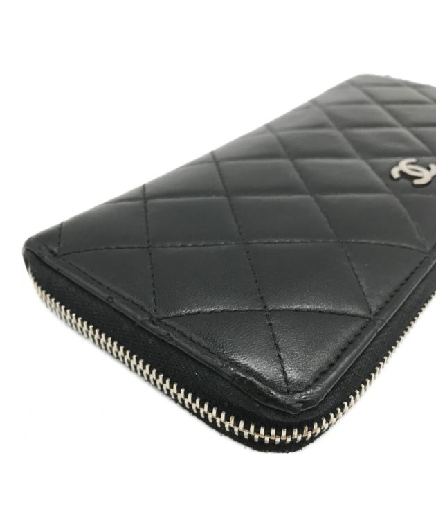 中古・古着通販】CHANEL (シャネル) L字ZIP長財布/マトラッセ/ジップ 