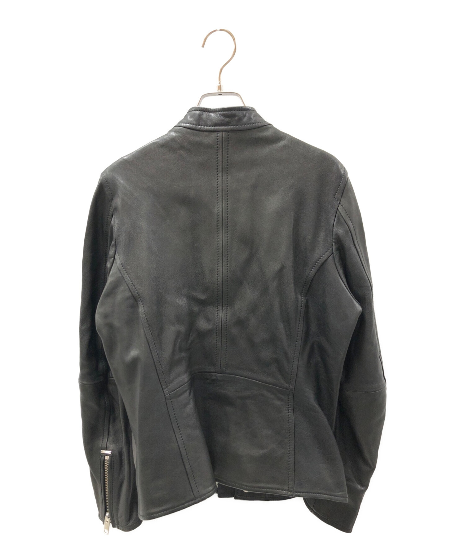 DIESEL Superior (ディーゼル スペリオール) ライダースジャケット ブラック サイズ:S