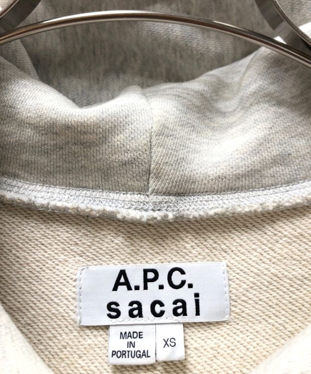 中古・古着通販】A.P.C.×sacai (アーペーセー×サカイ) TAIYO HOODIE ...