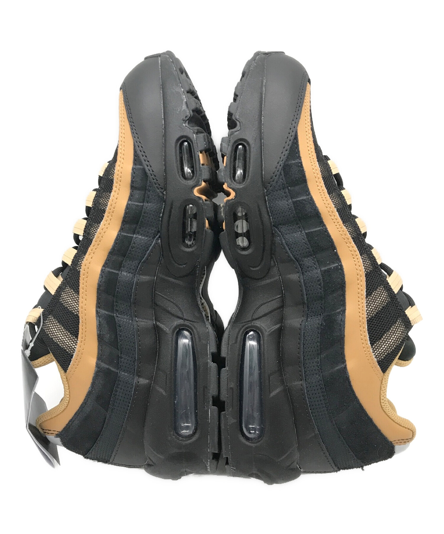 中古・古着通販】NIKE (ナイキ) AIR MAX 95 Black/Elemental Gold/エア