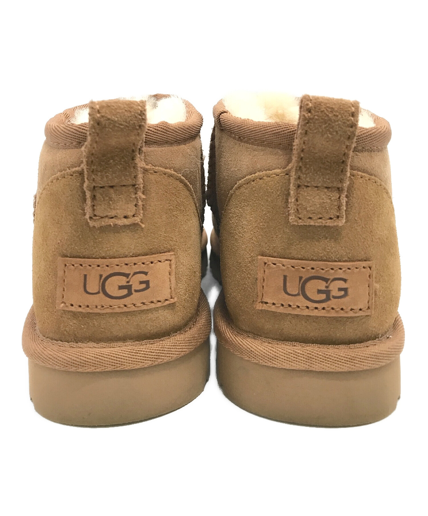 UGG (アグ) ムートンブーツ ブラック サイズ:USA8