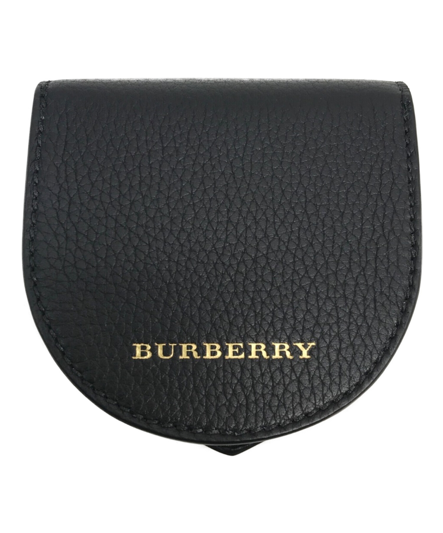 中古・古着通販】BURBERRY (バーバリー) 蹄型コインケース ブラック