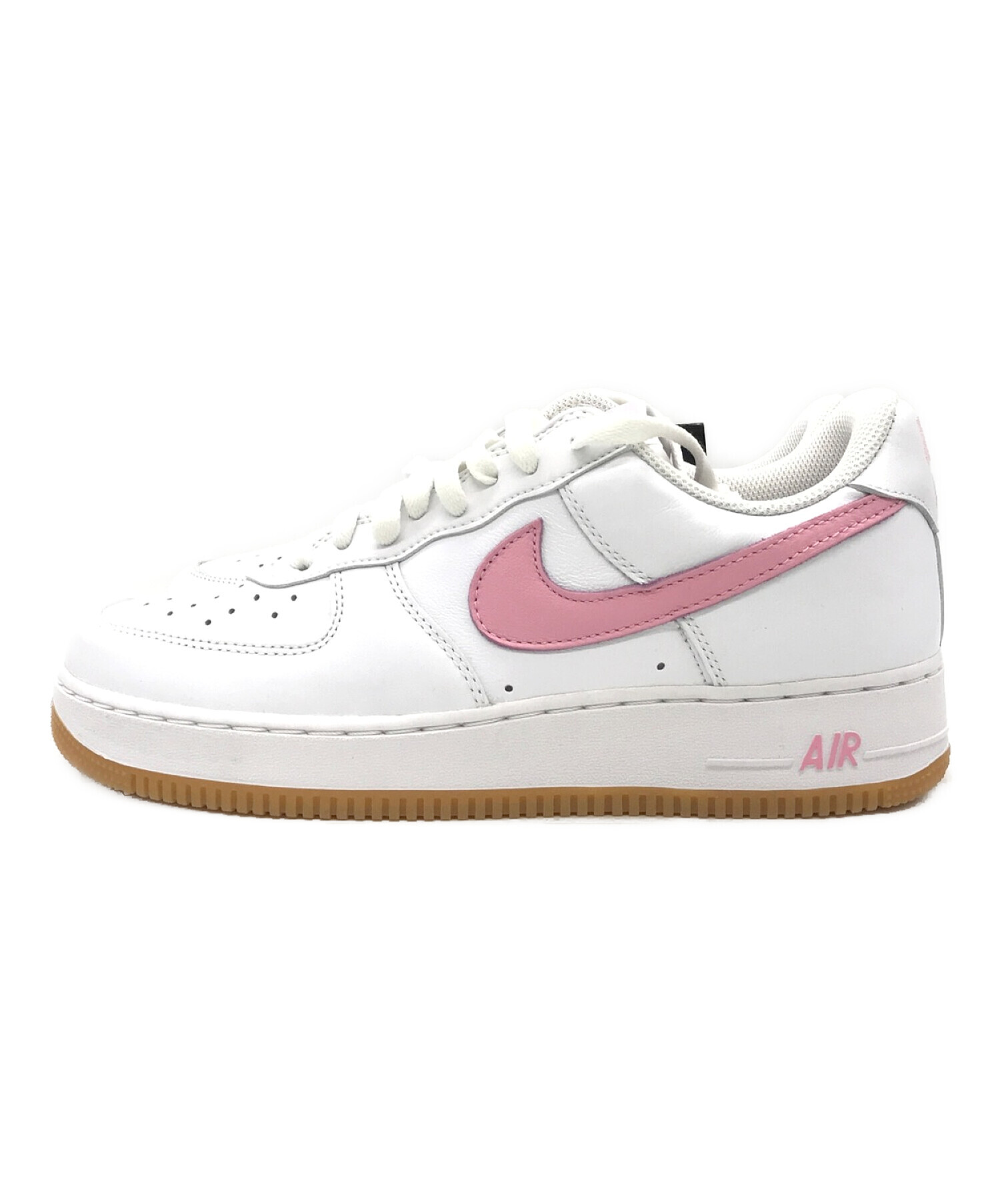 NIKE (ナイキ) AIR FORCE 1 LOW RETRO【エアフォースワンローレトロ）/ローカットスニーカー ホワイト×ピンク  サイズ:27.5 未使用品