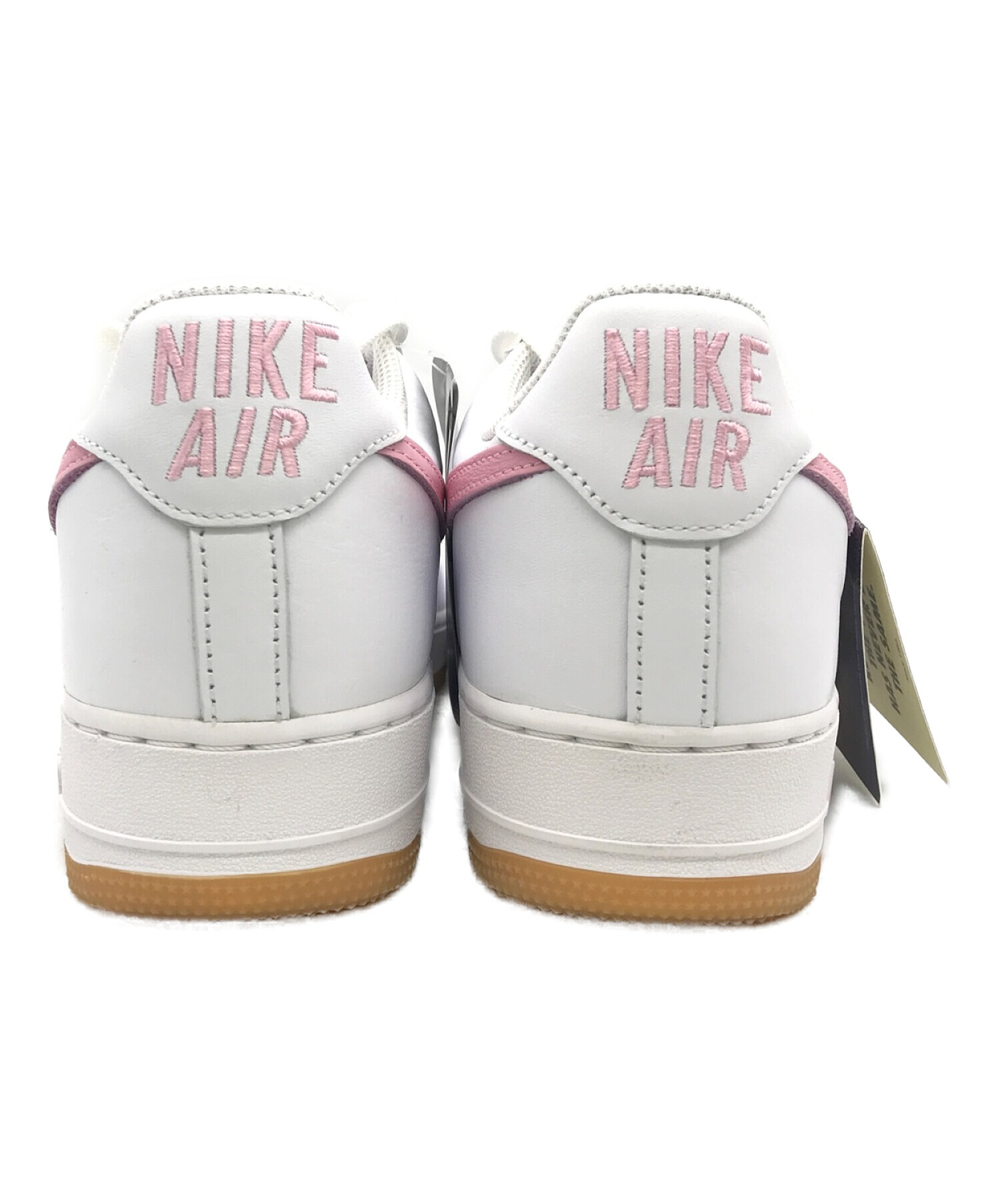 NIKE (ナイキ) AIR FORCE 1 LOW RETRO【エアフォースワンローレトロ）/ローカットスニーカー ホワイト×ピンク  サイズ:27.5 未使用品